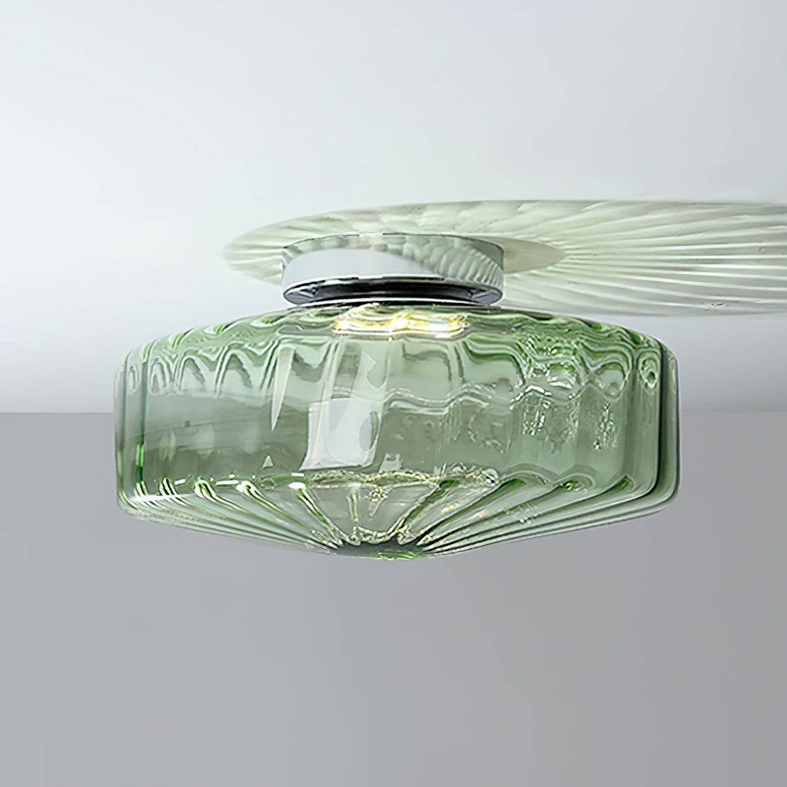 Eliani Ribbed Ceiling Light