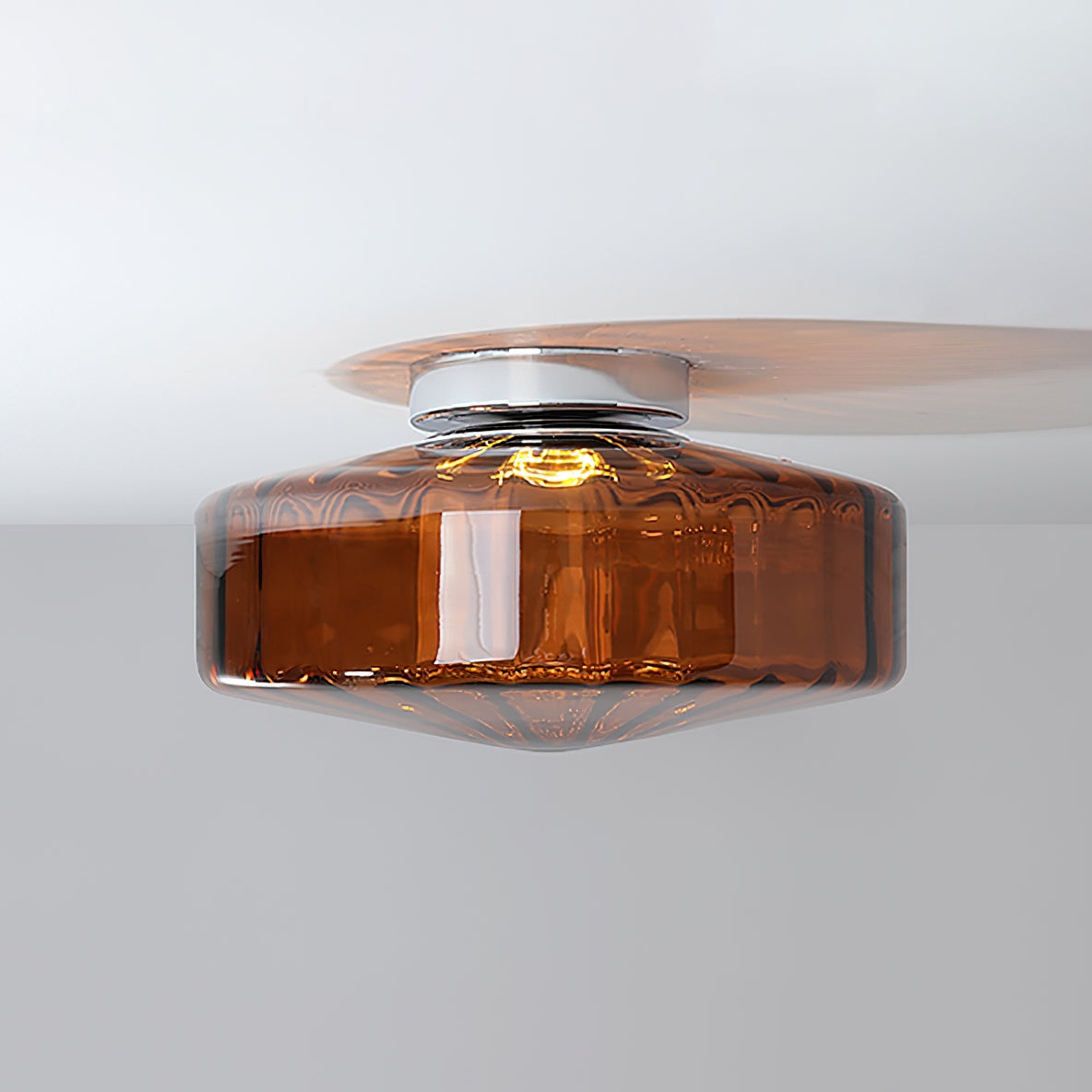 Eliani Ribbed Ceiling Light