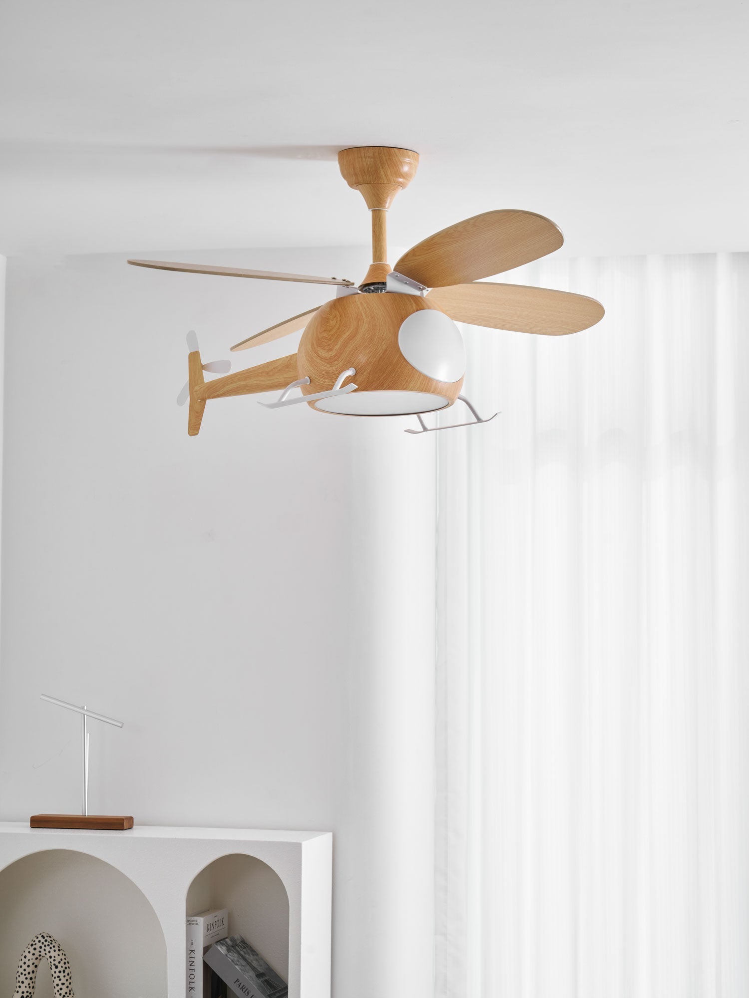 Yaralin Helicopter Ceiling Fan Light