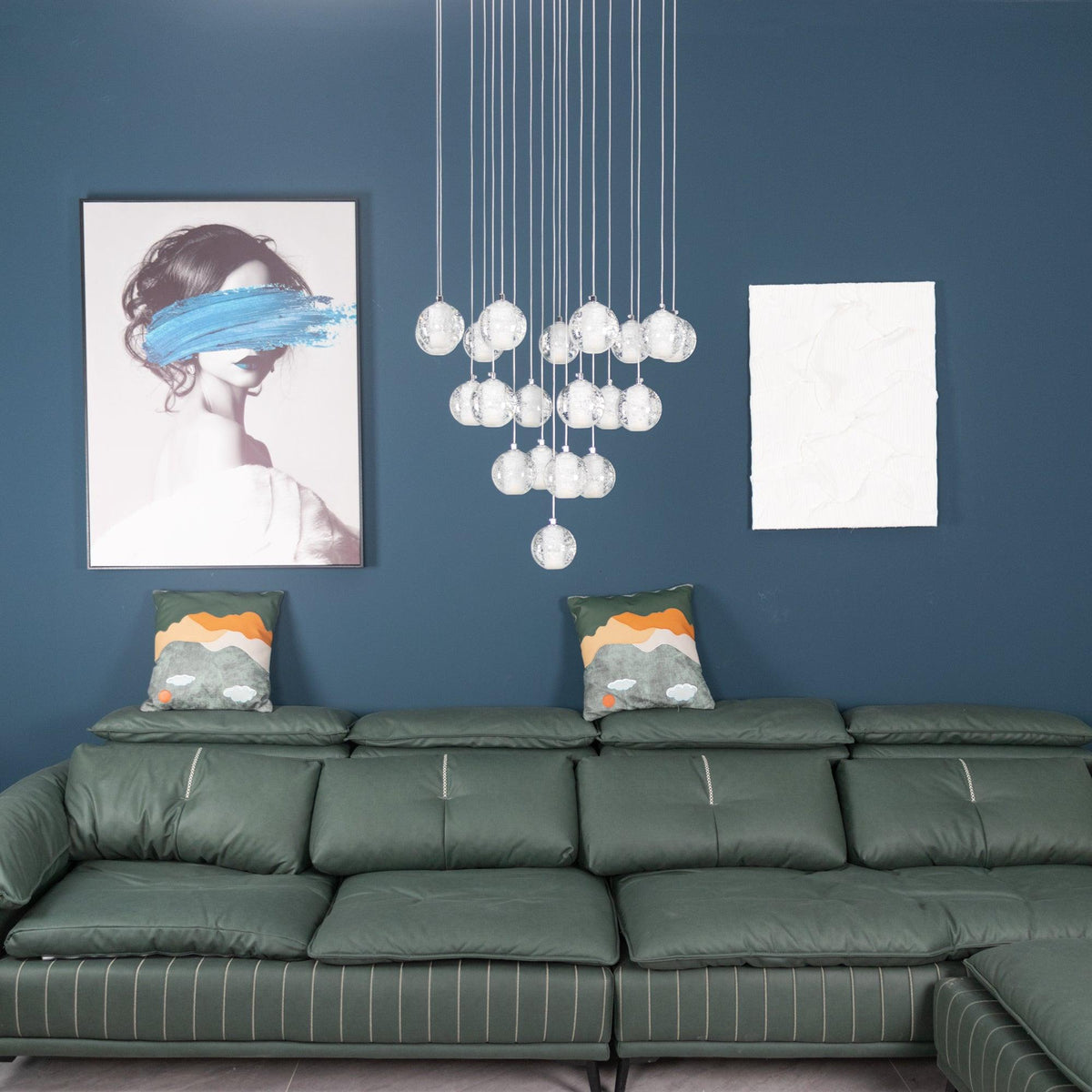 Crystal Bubbles Balls Pendant Lamp – detail 17