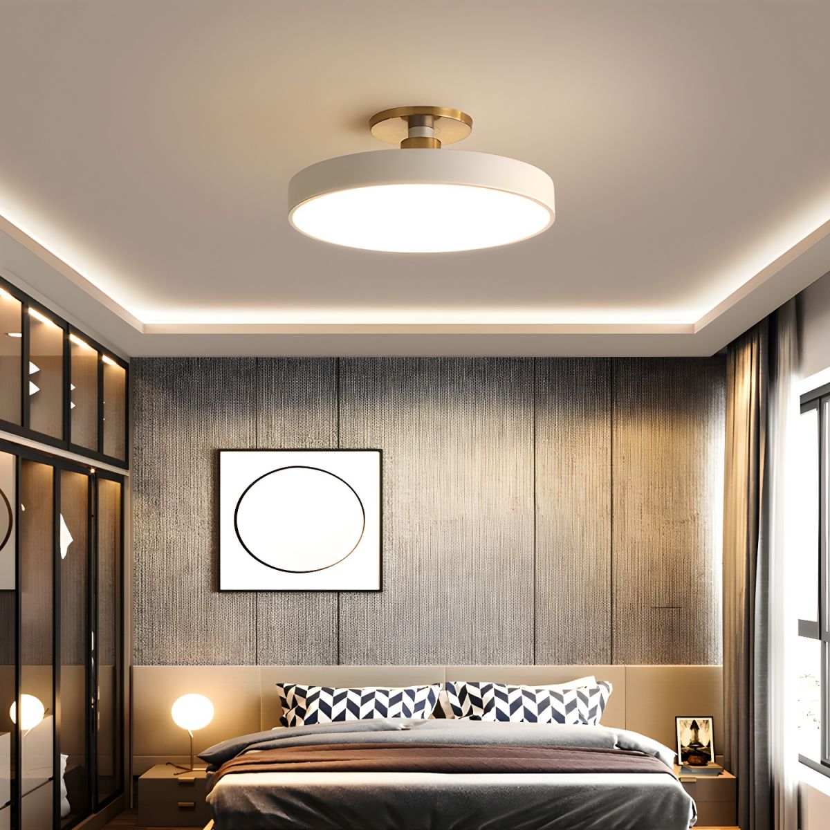 Nolvina Round Ceiling Light