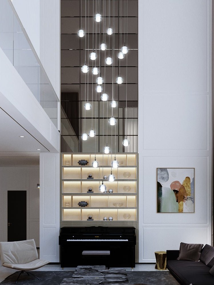 Crystal Bubbles Balls Pendant Lamp – detail 22