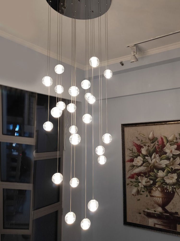 Crystal Bubbles Balls Pendant Lamp – detail 21