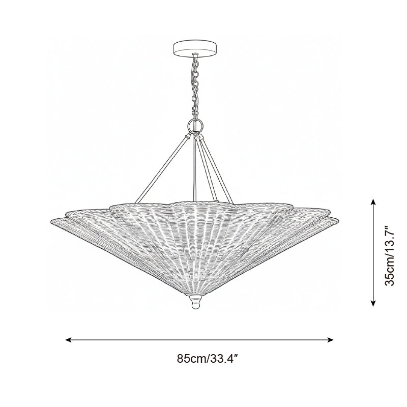Wilovaer Sculptural Chandelier