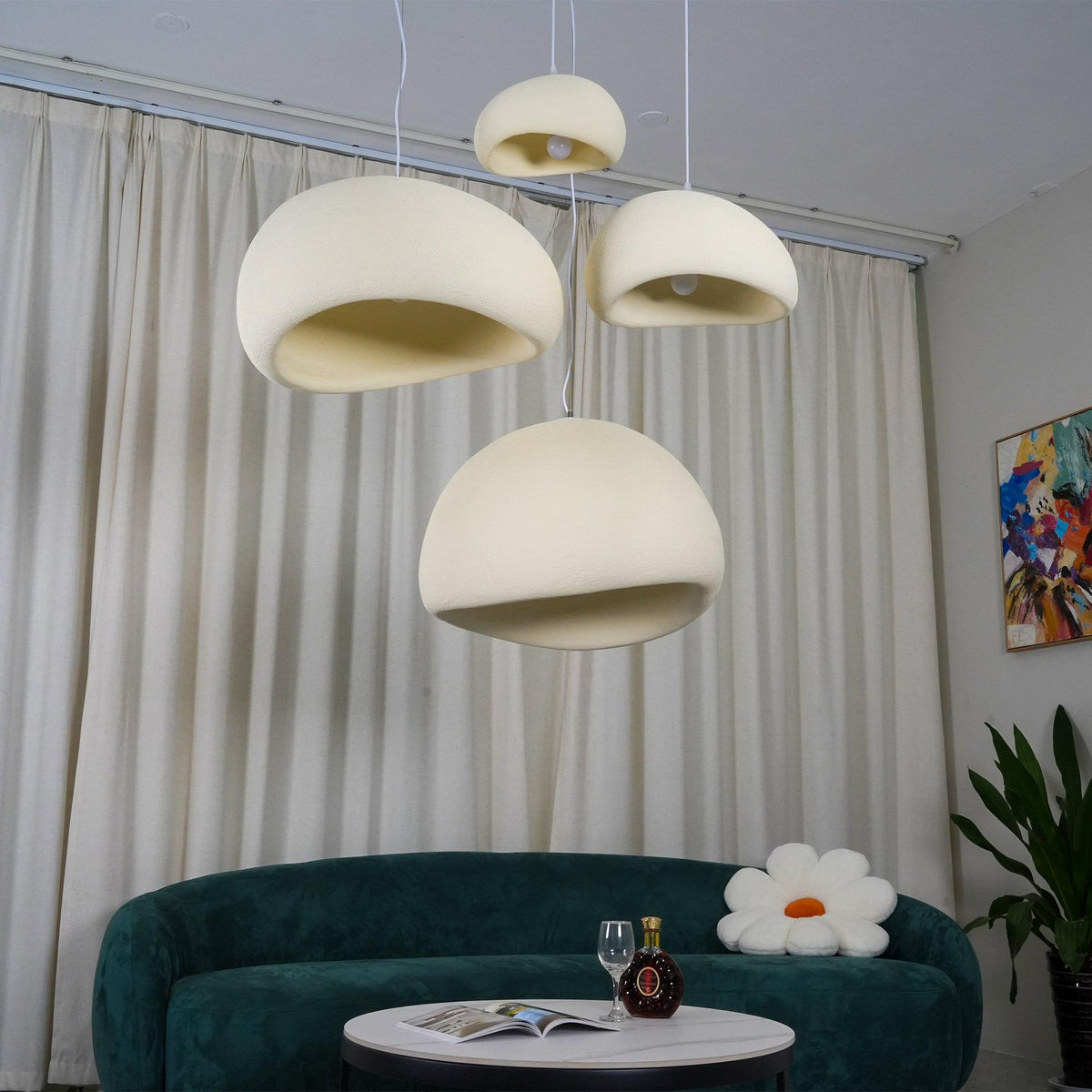 Zenra Wabi-Sabi Organic Chandelier – detail 10