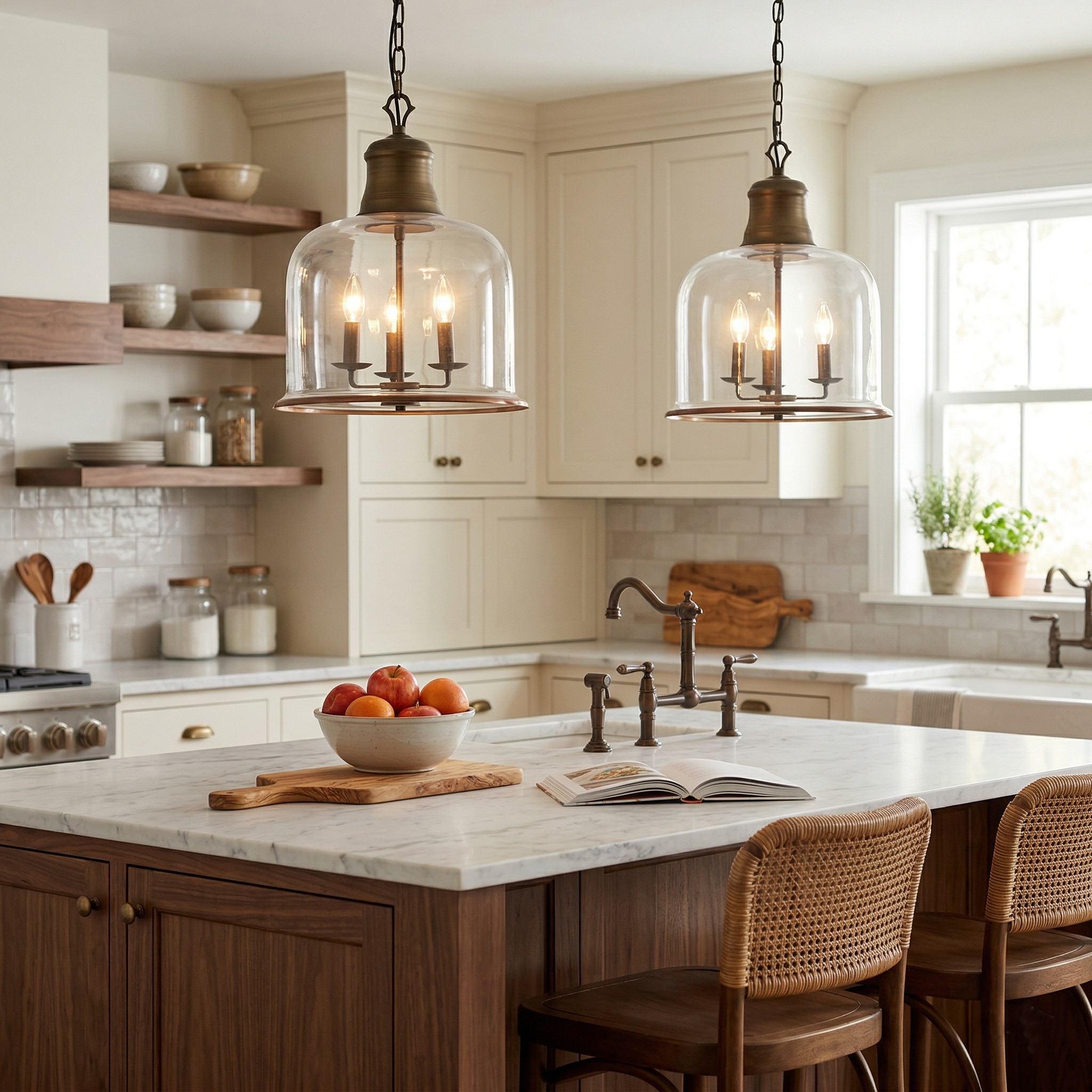 Delford Bell Pendant Light