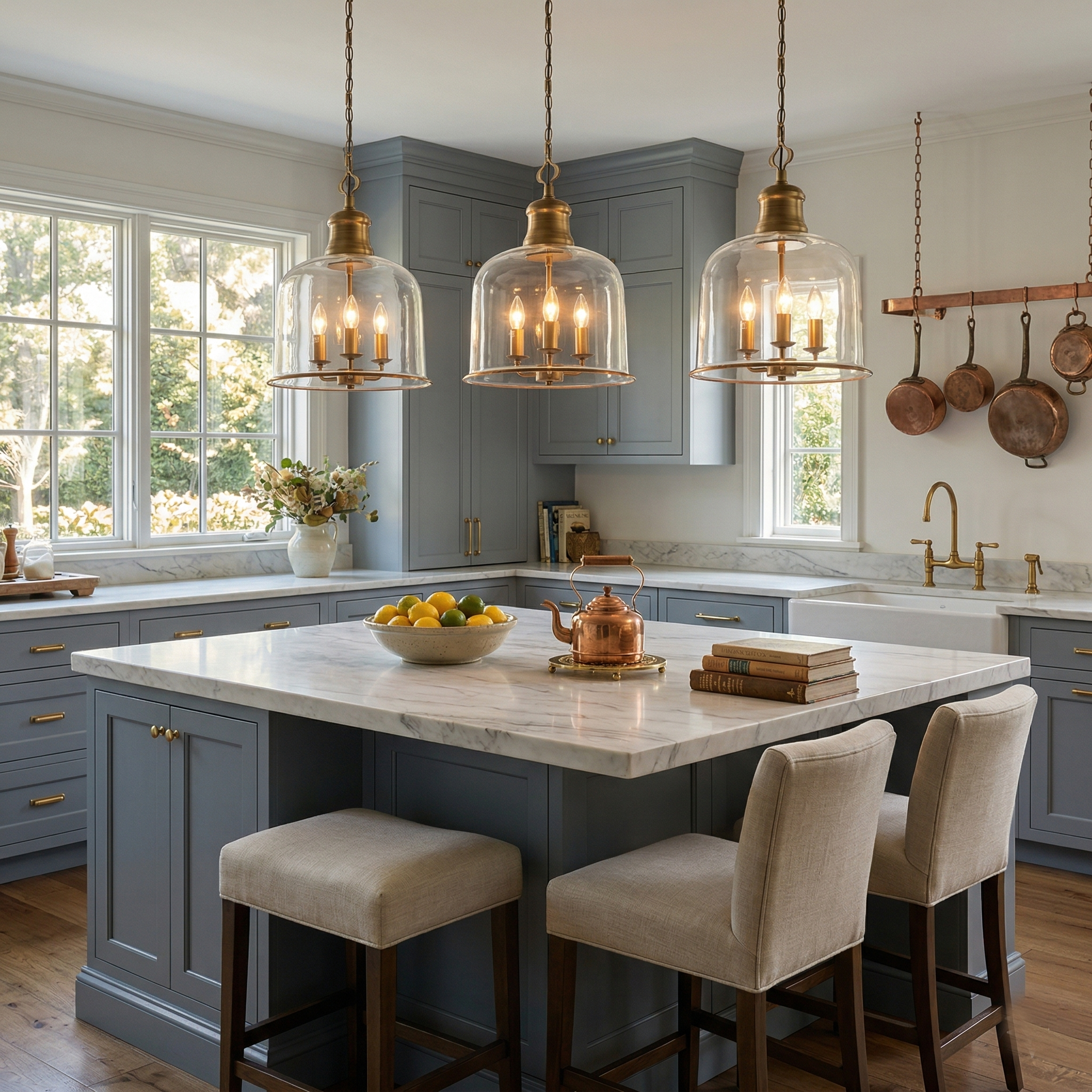 Delford Bell Pendant Light
