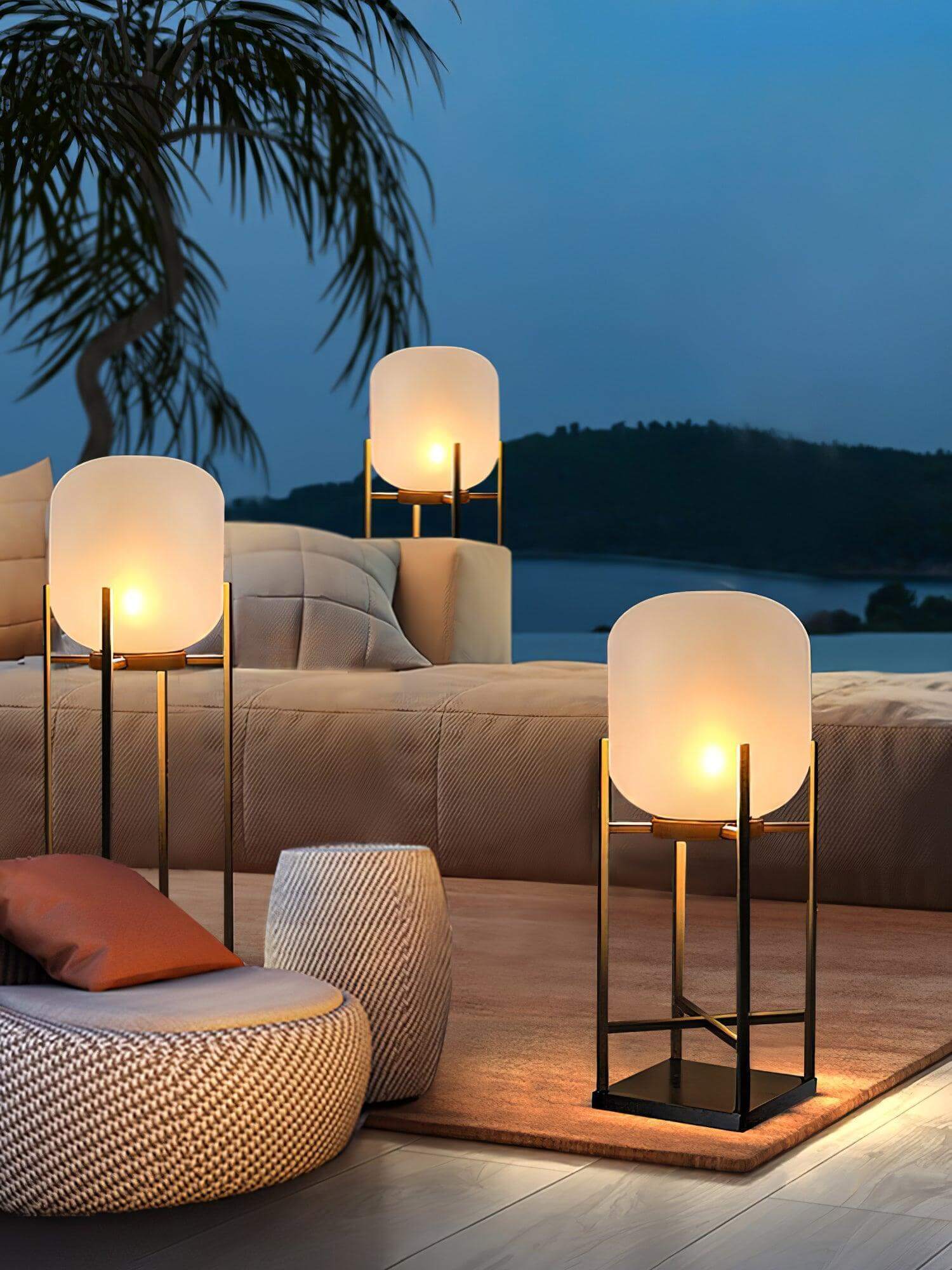 Reeflen Outdoor Floor Lamp