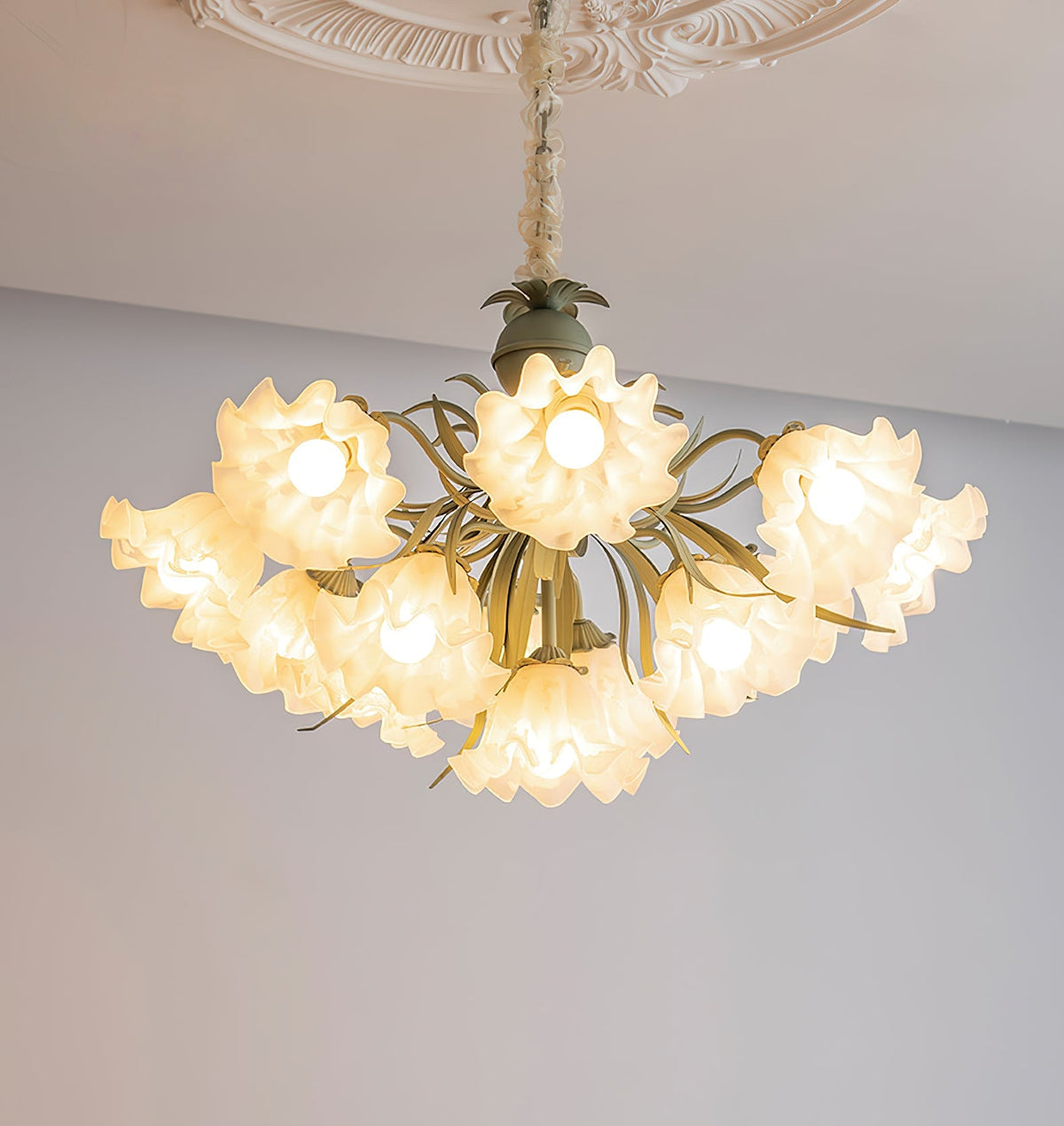 Lily of the Valley Flower Chandelier - Vakkerlight