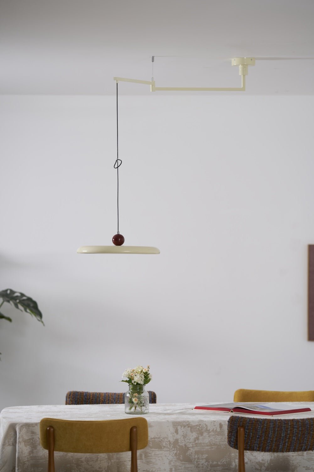 Rovele Swing Arm Pendant Light