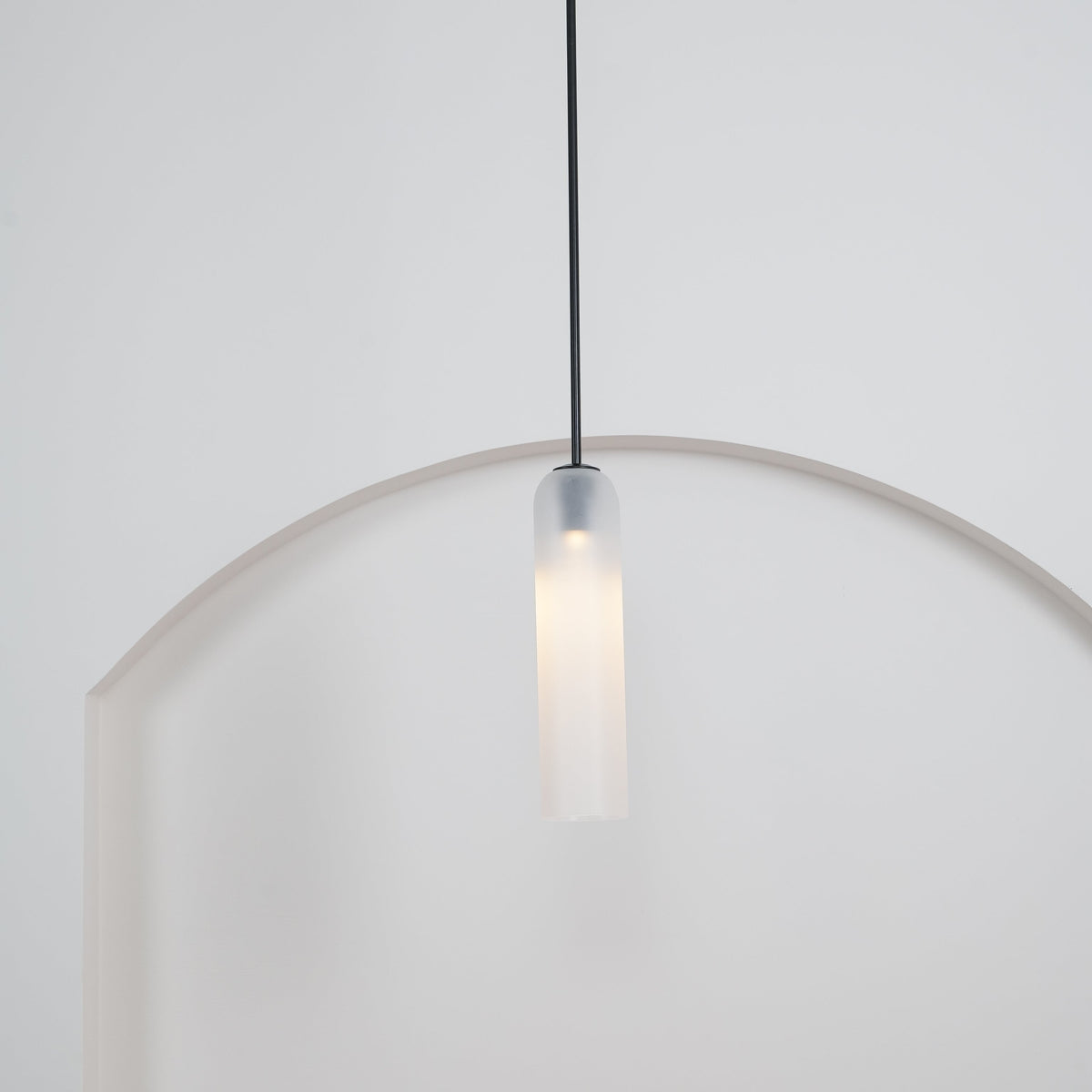 Long Tube Glass Pendant Light – detail 17