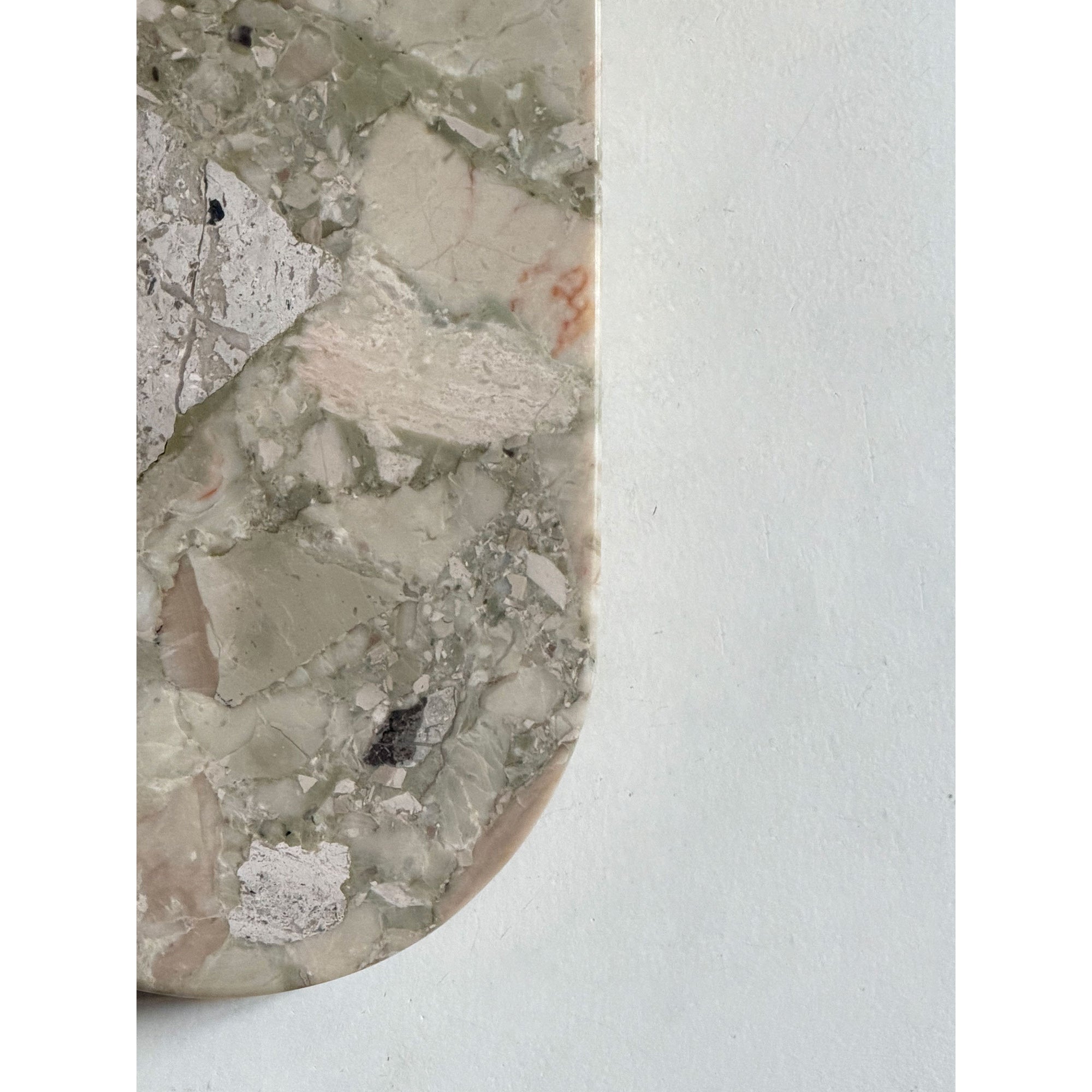 Solelon Oval Marble Wall Light