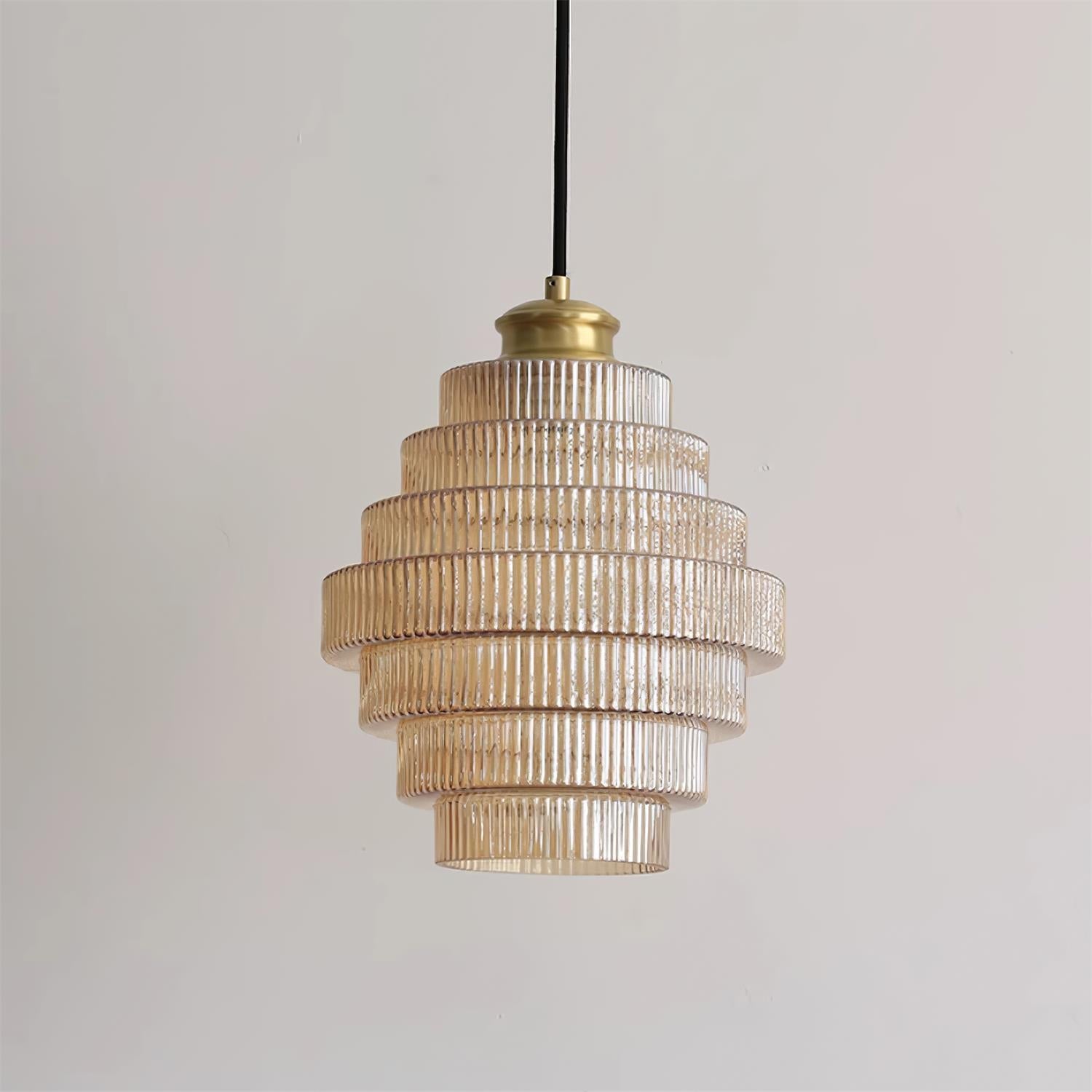 Wiolan Ribbed Pendant Light