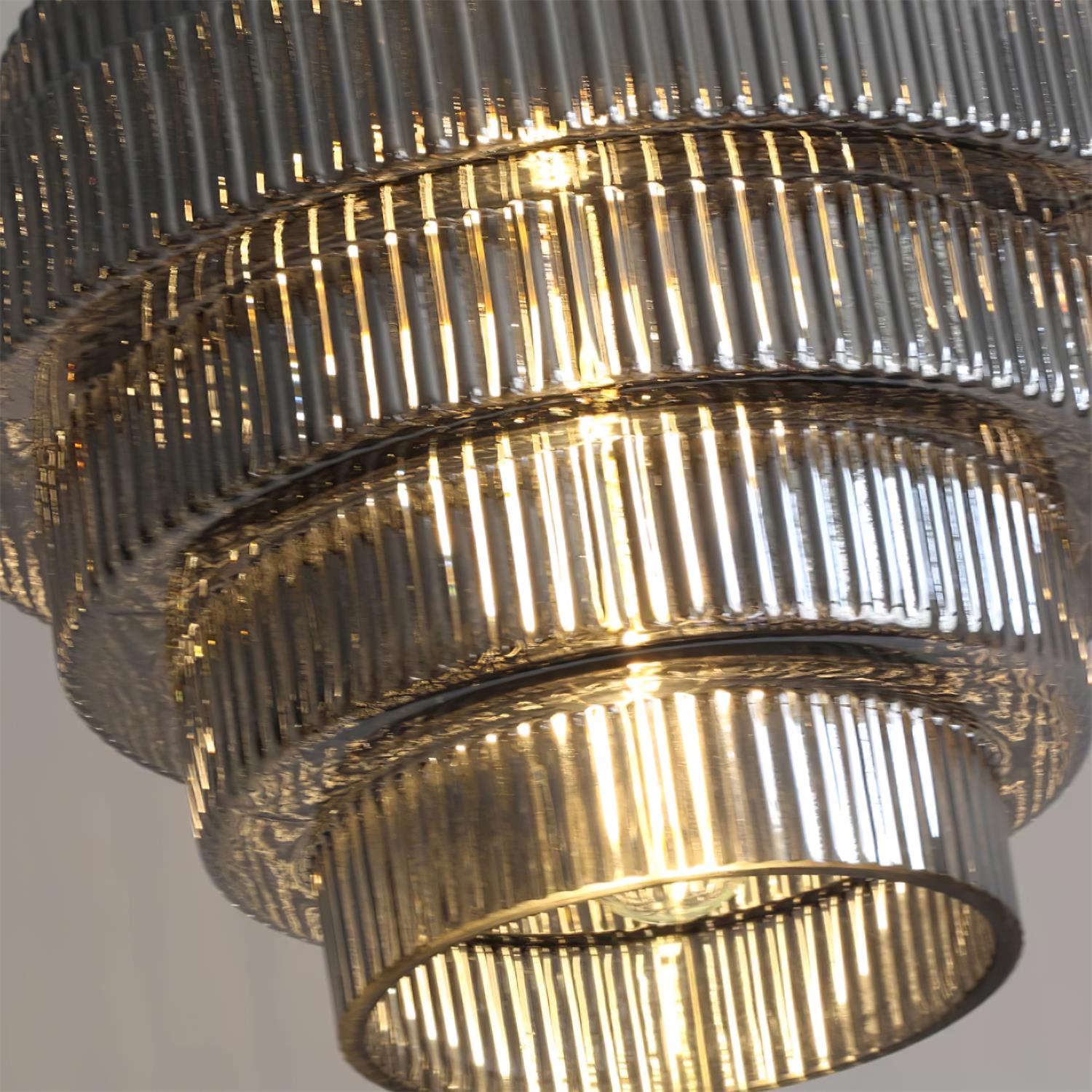 Wiolan Ribbed Pendant Light