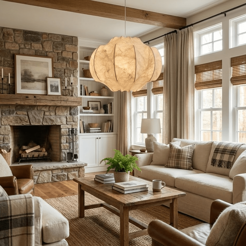 Orellis Silk Pendant Light