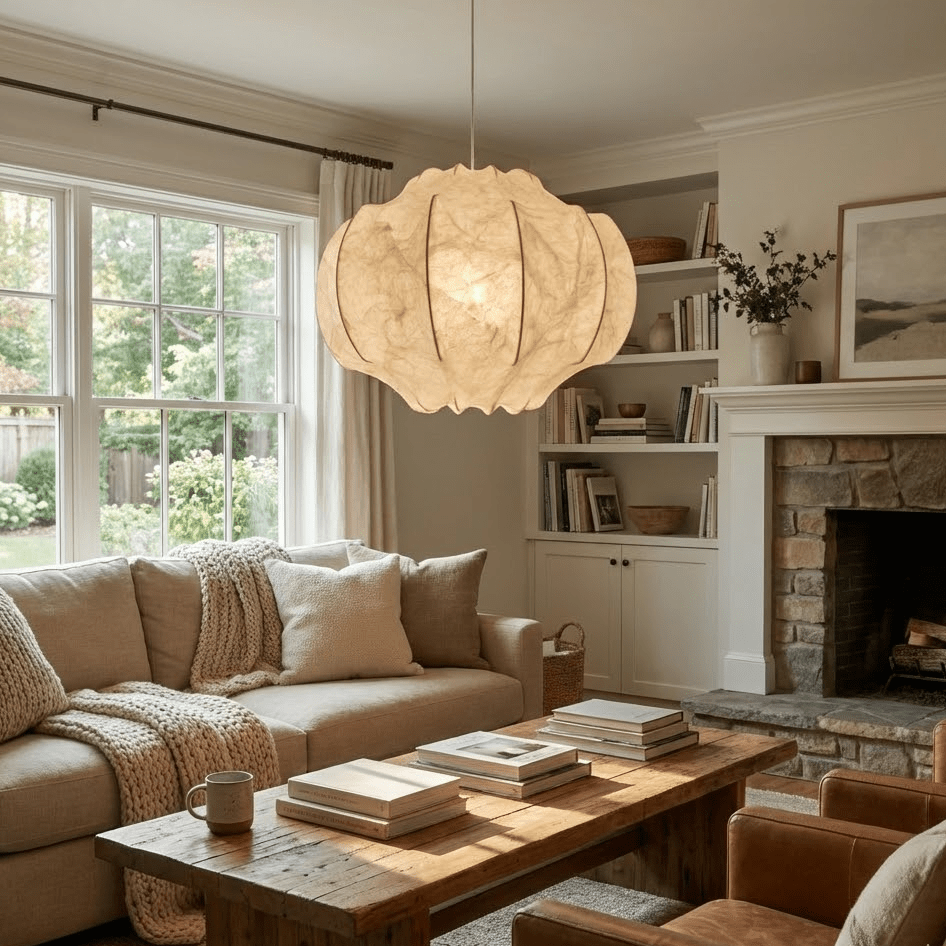 Orellis Silk Pendant Light