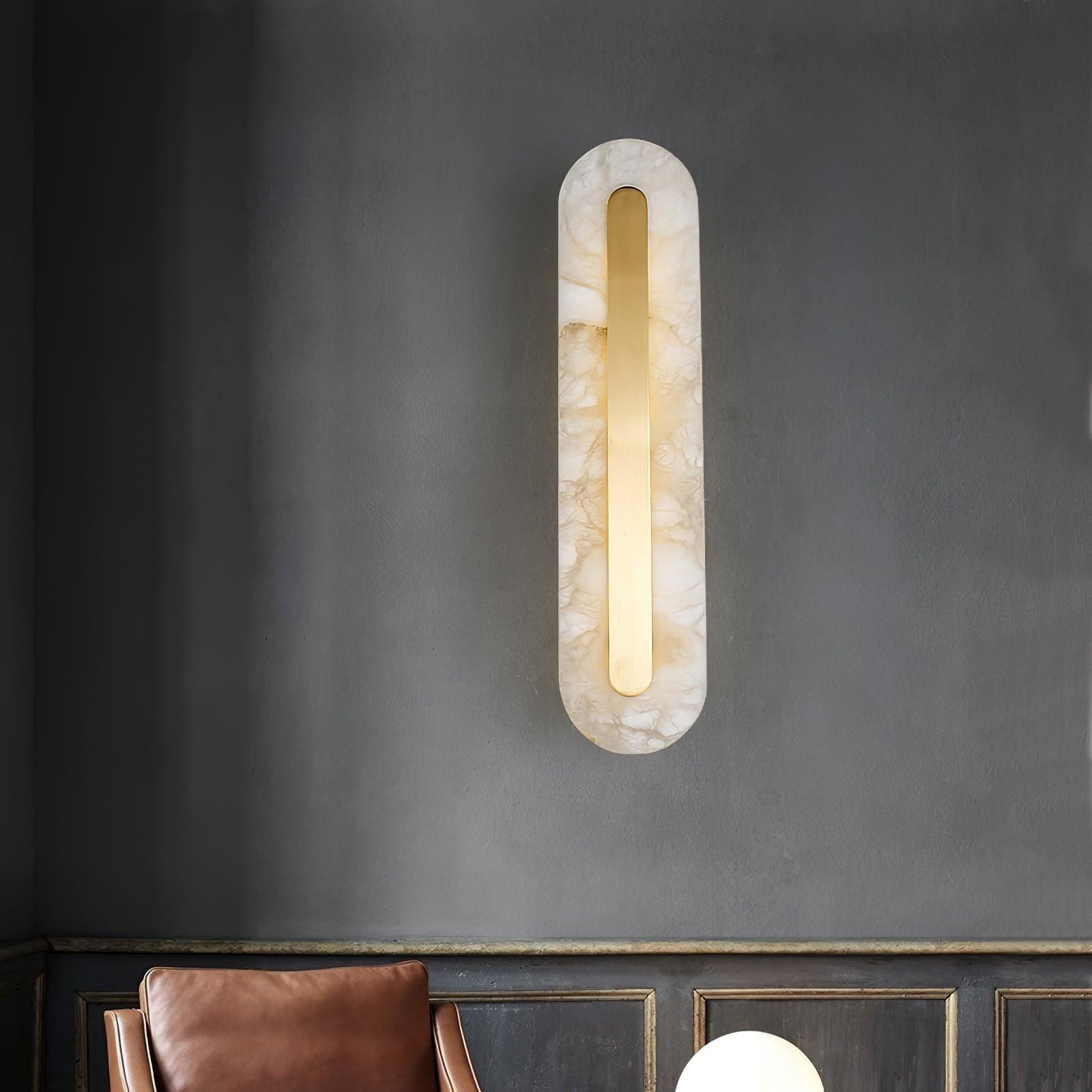 Avias Alabaster Wall Light