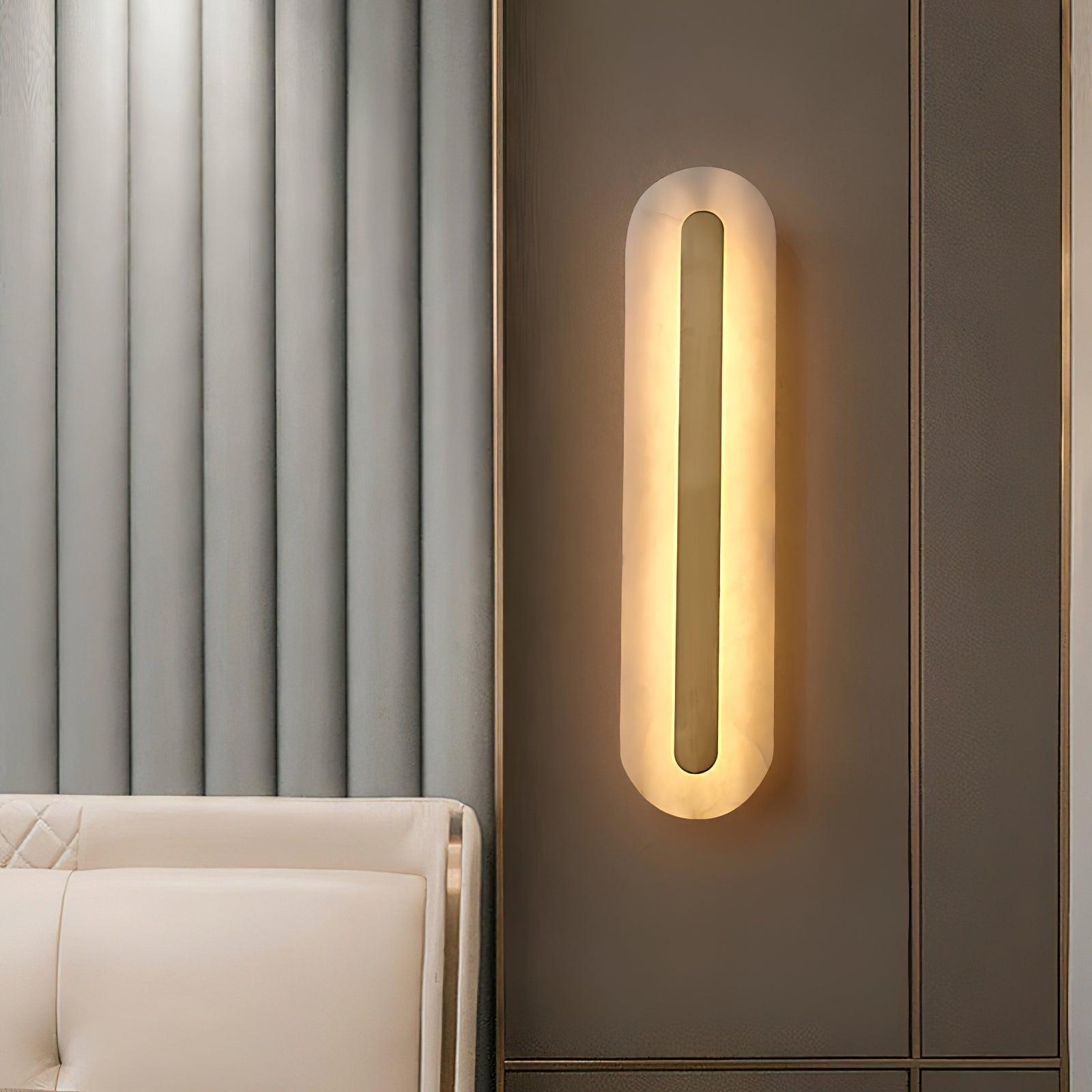 Avias Alabaster Wall Light