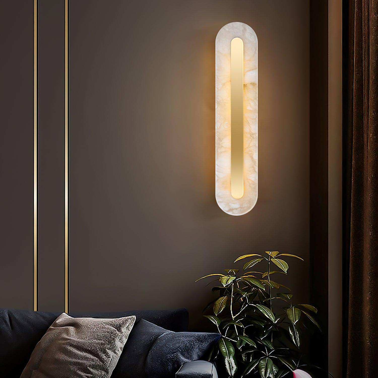 Avias Alabaster Wall Light