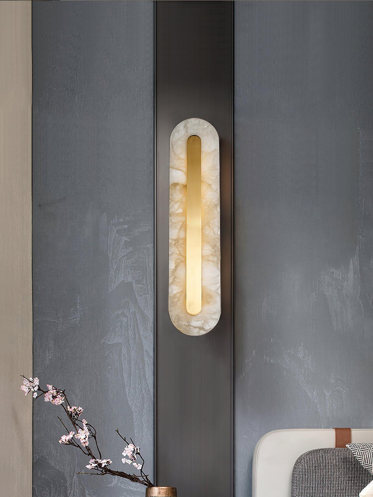Avias Alabaster Wall Light