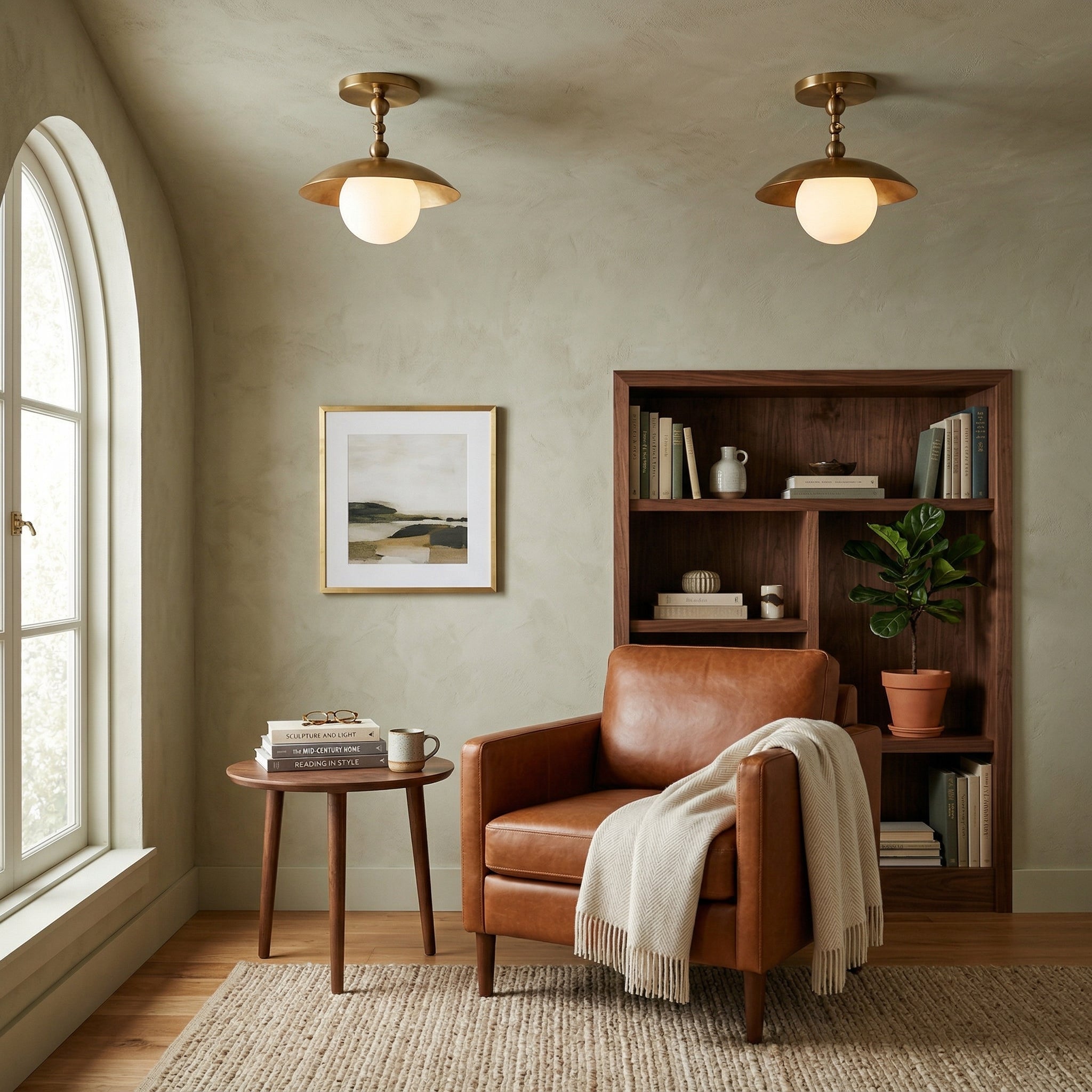Quinleyen Semi Flush Ceiling Light