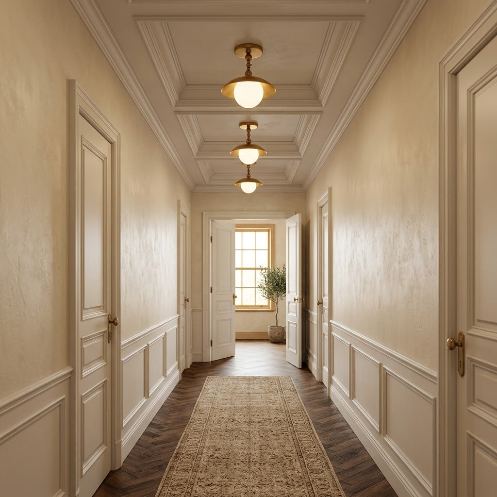 Quinleyen Semi Flush Ceiling Light