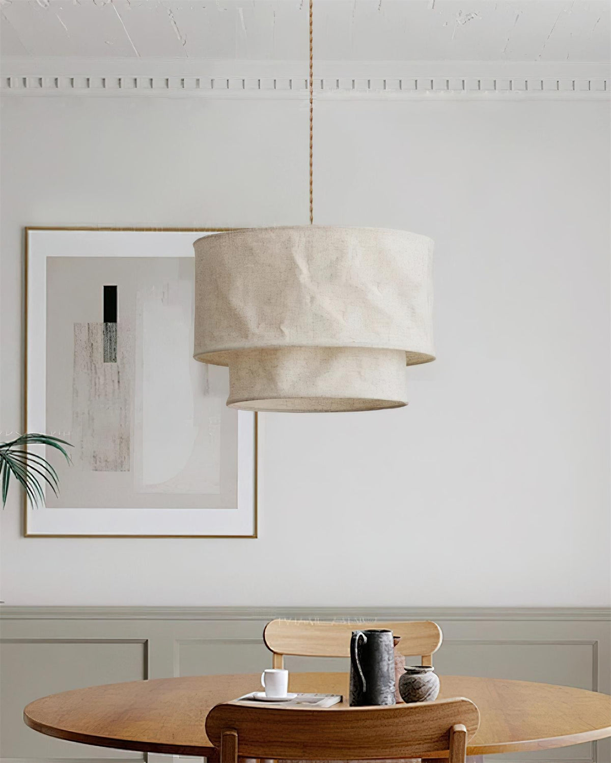 Mariela Fabric Pendant Lamp – detail 14
