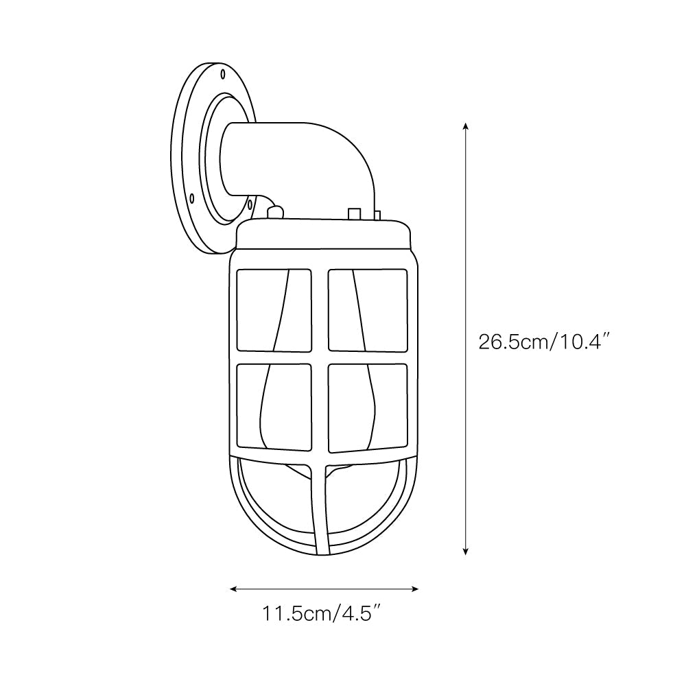 Orilin Outdoor Wall Light