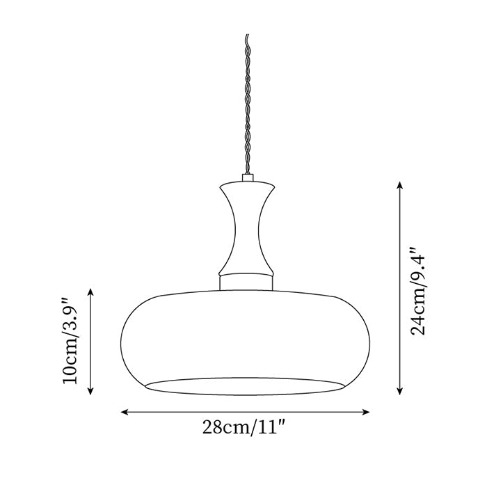 Beler Plug In Pendant Light