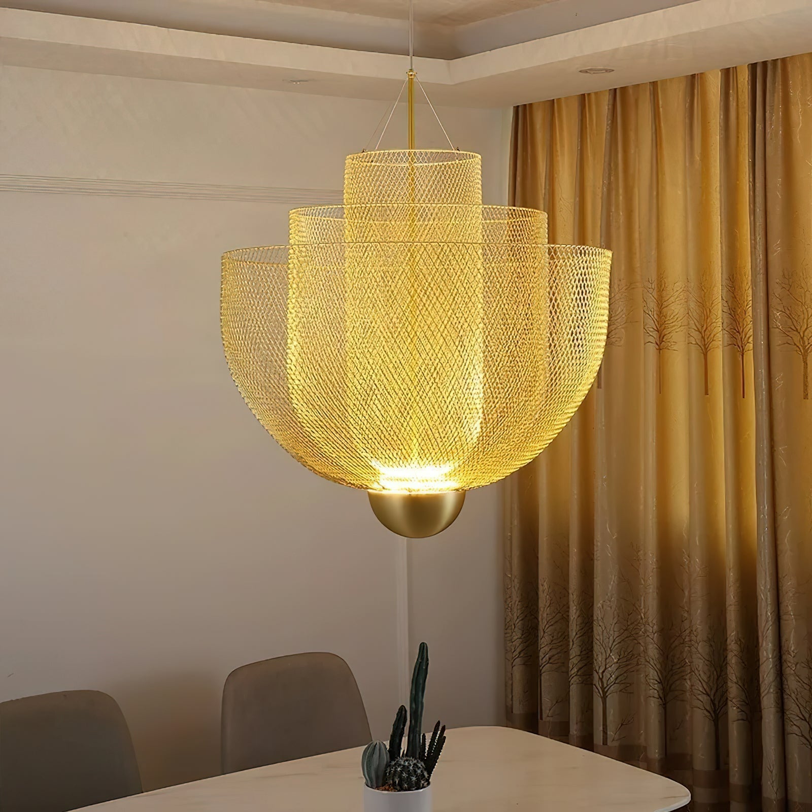 Sagevayn Geometric Chandelier
