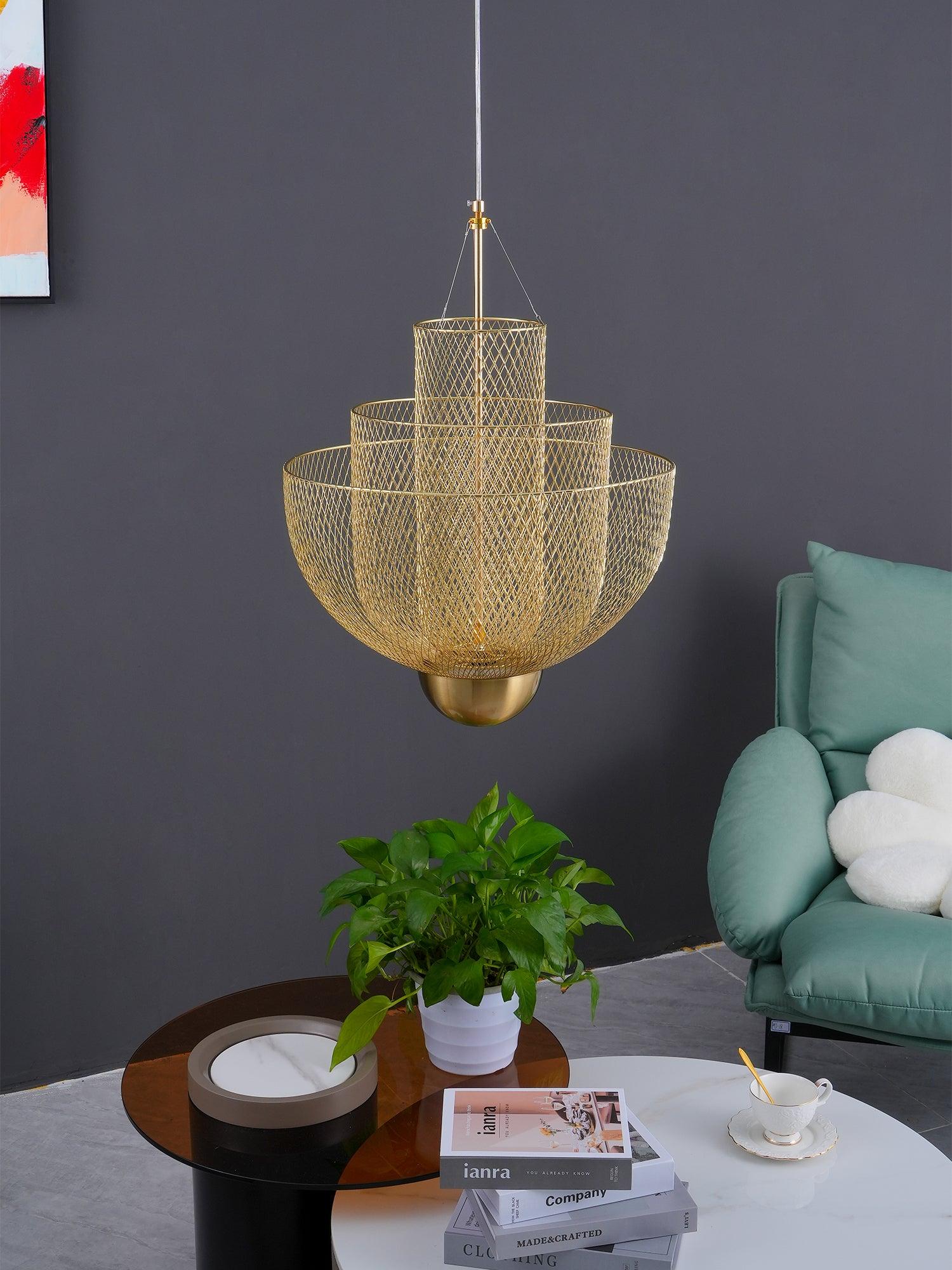 Sagevayn Geometric Chandelier