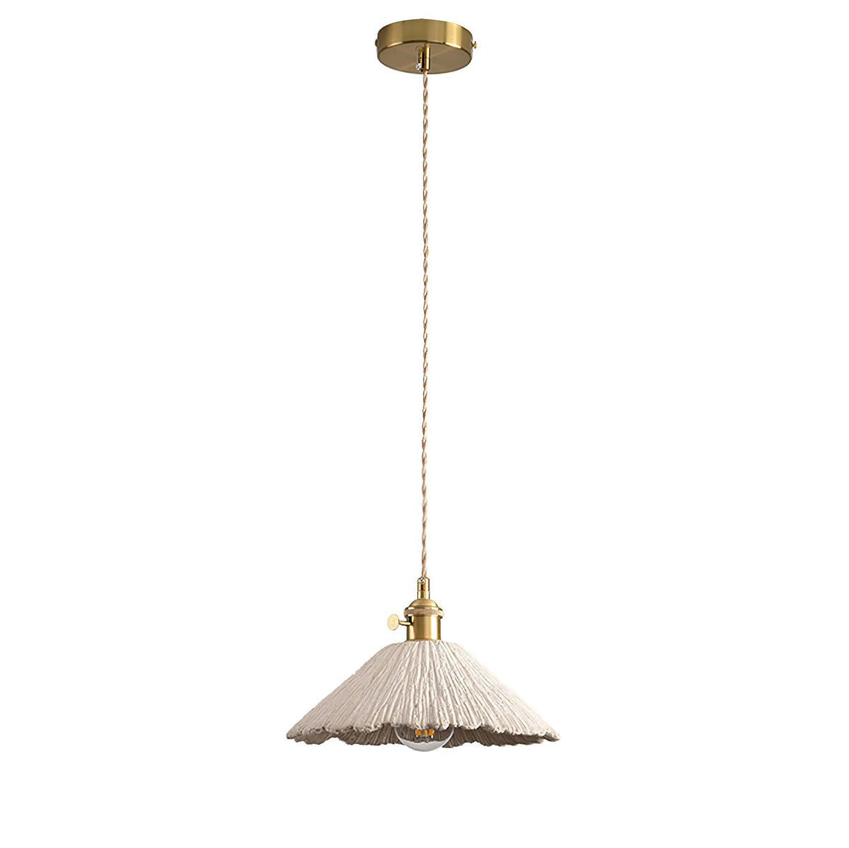 Microcement Pendant Lamp – detail 7