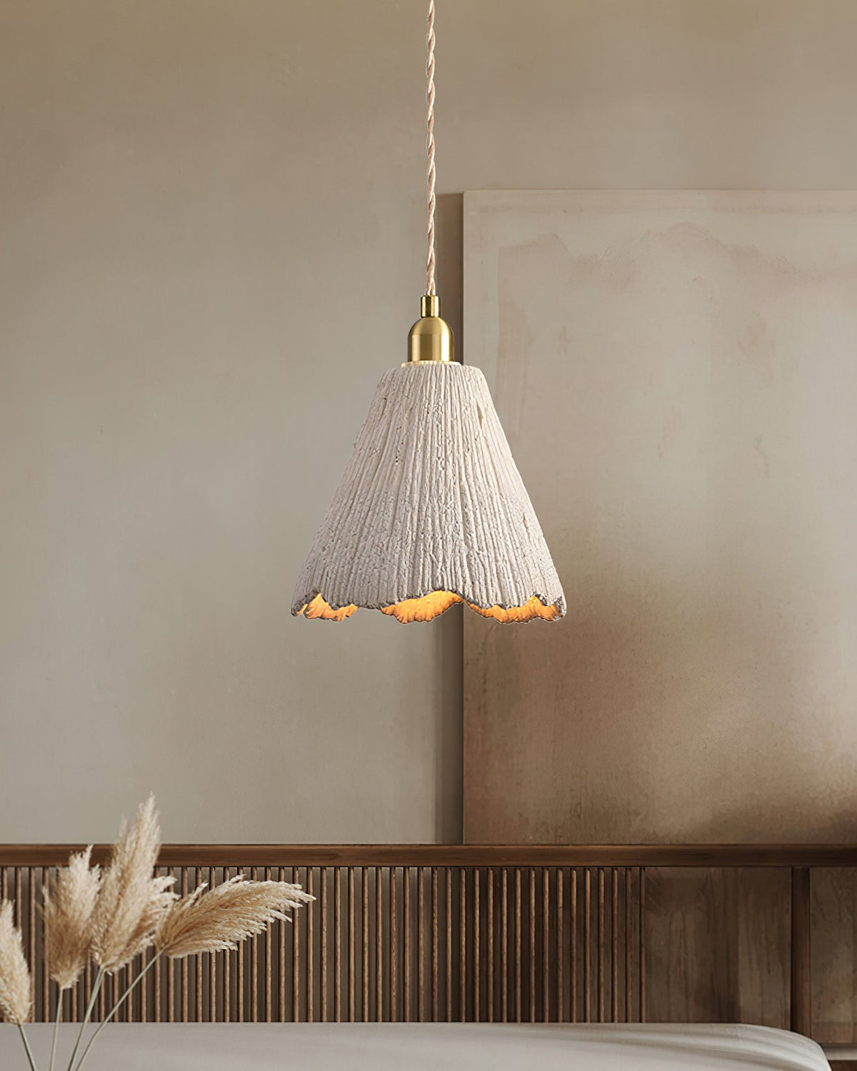 Microcement Pendant Lamp – detail 13