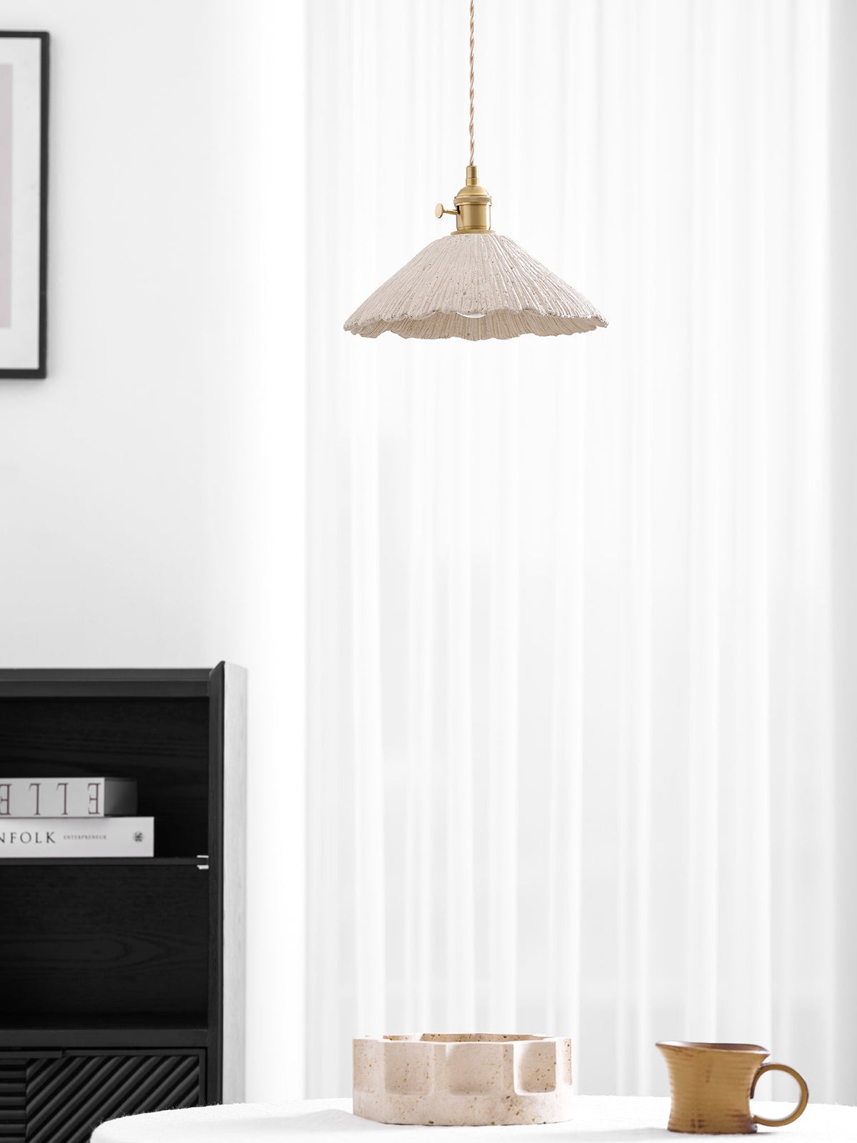 Microcement Pendant Lamp – detail 29