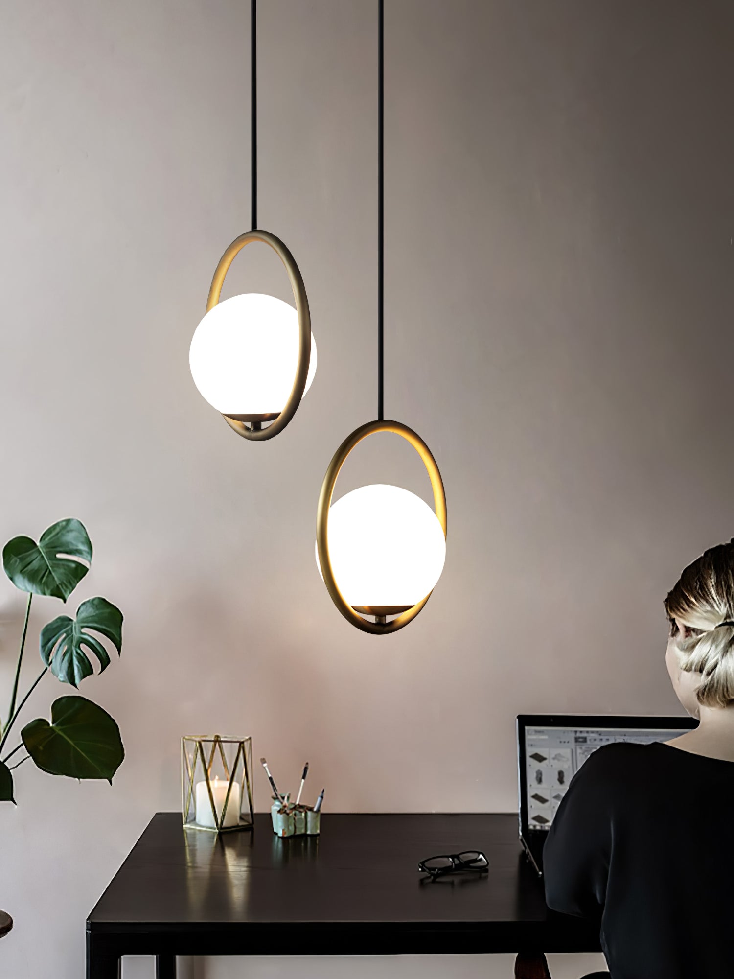 Zanarus Rings Pendant Light