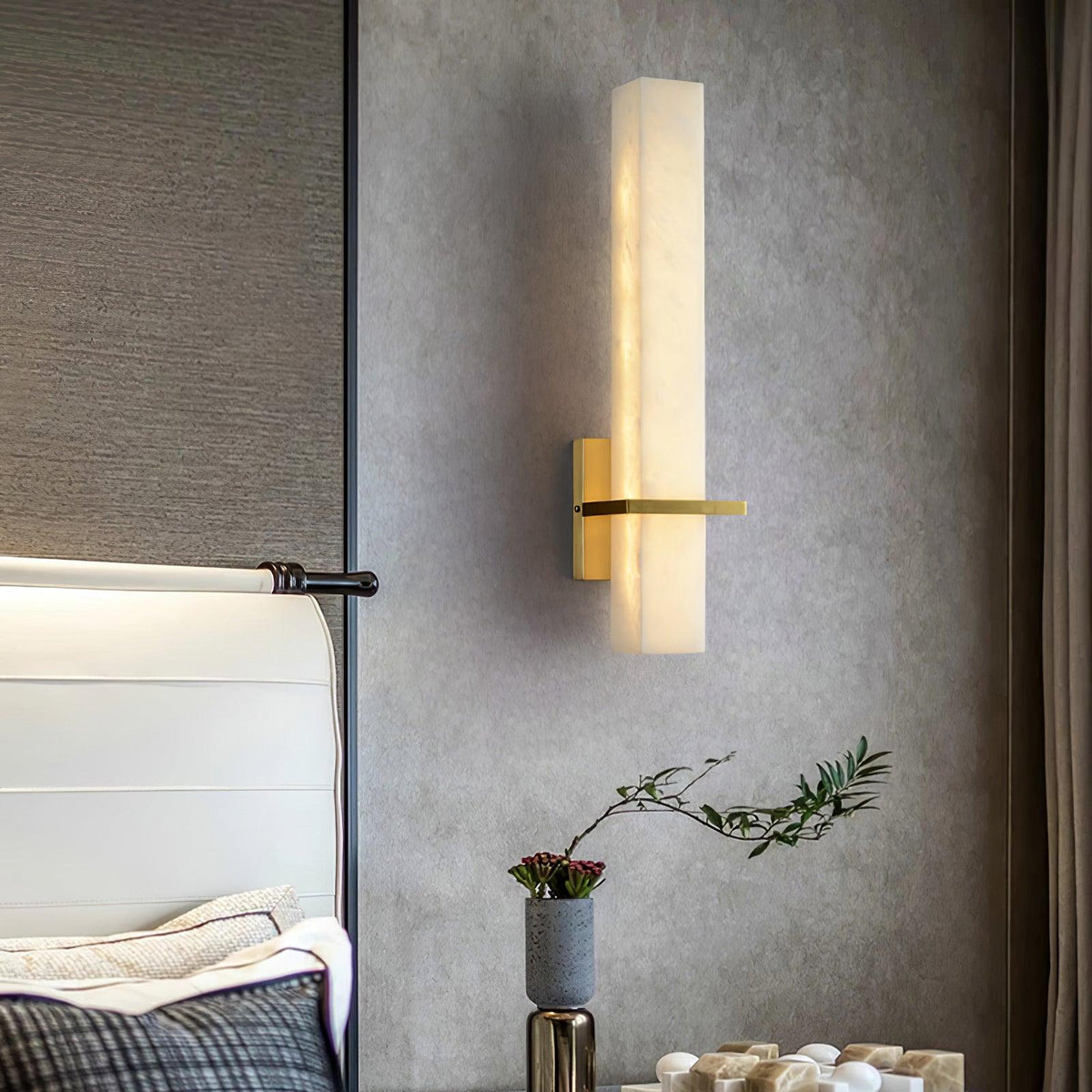 Milan Alabaster Wall Sconce – detail 2