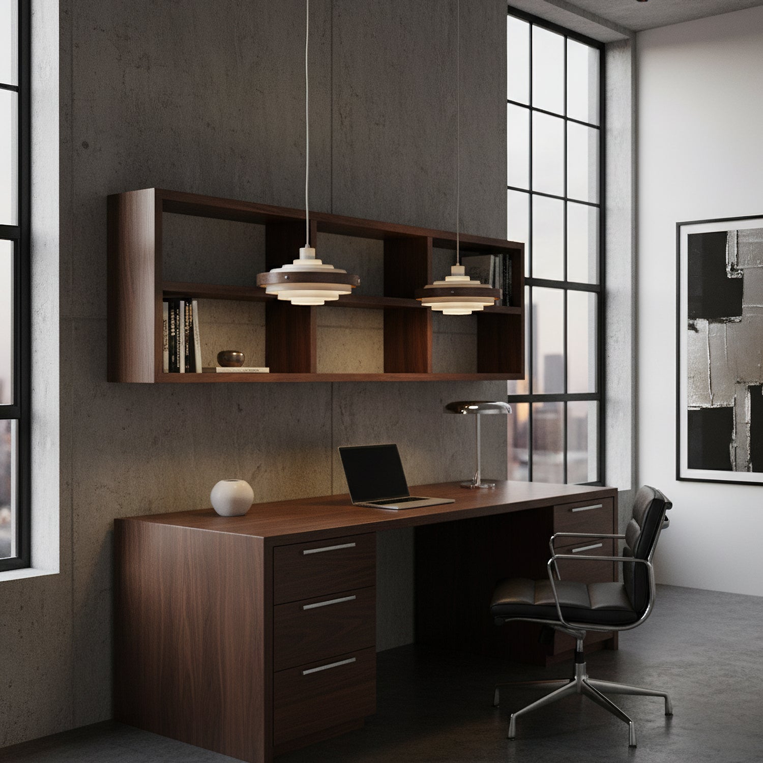 Reefiabay Drum Pendant Light