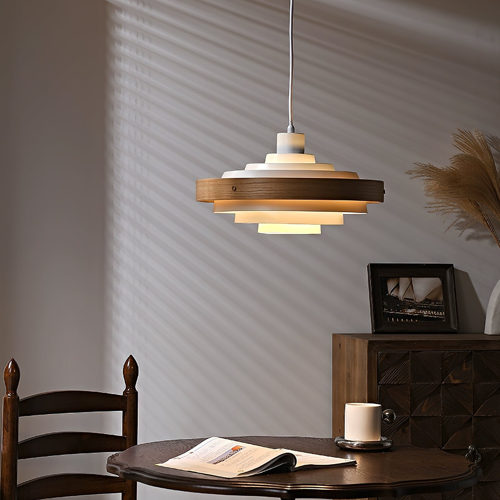 Reefiabay Drum Pendant Light