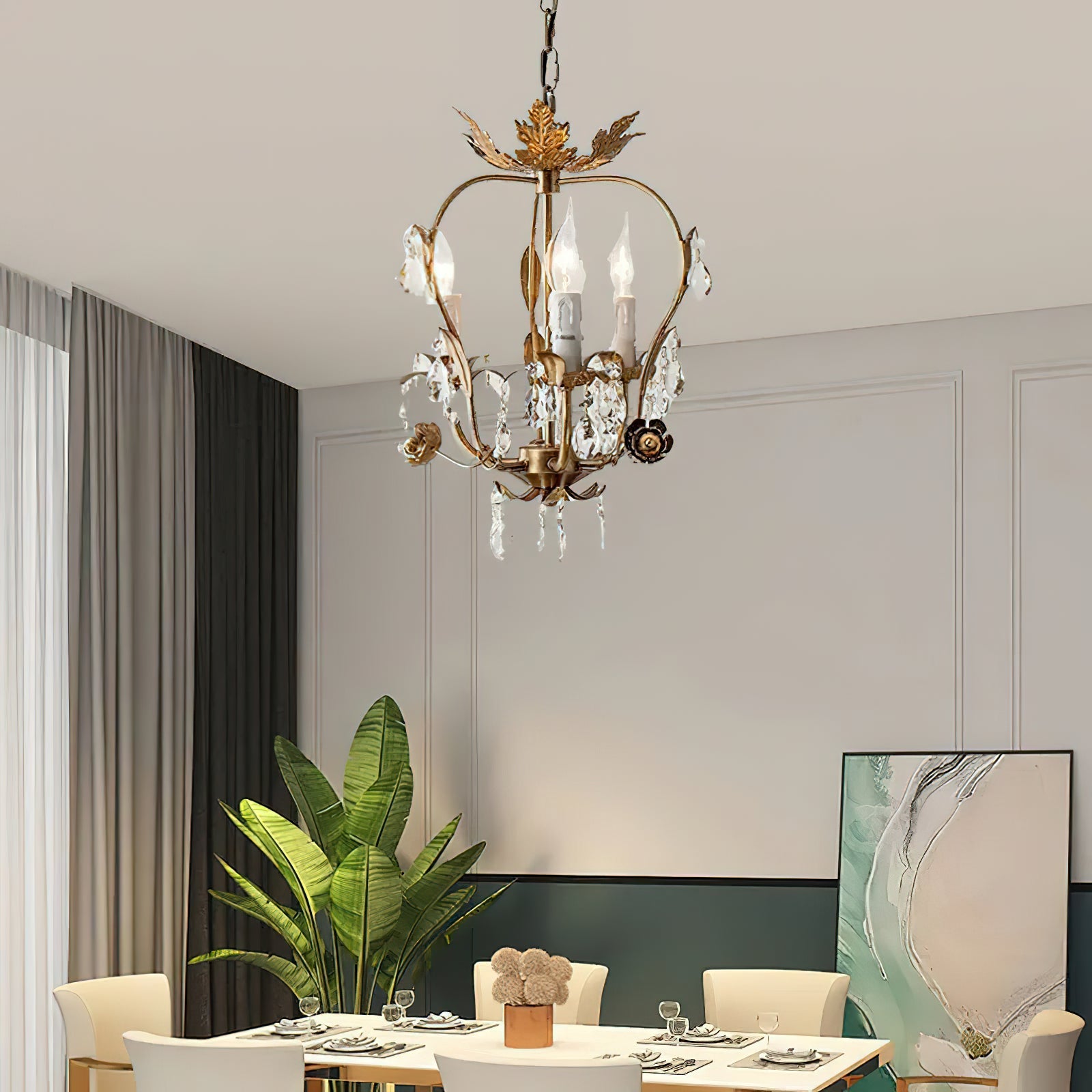 Mavuna Vintage Chandelier