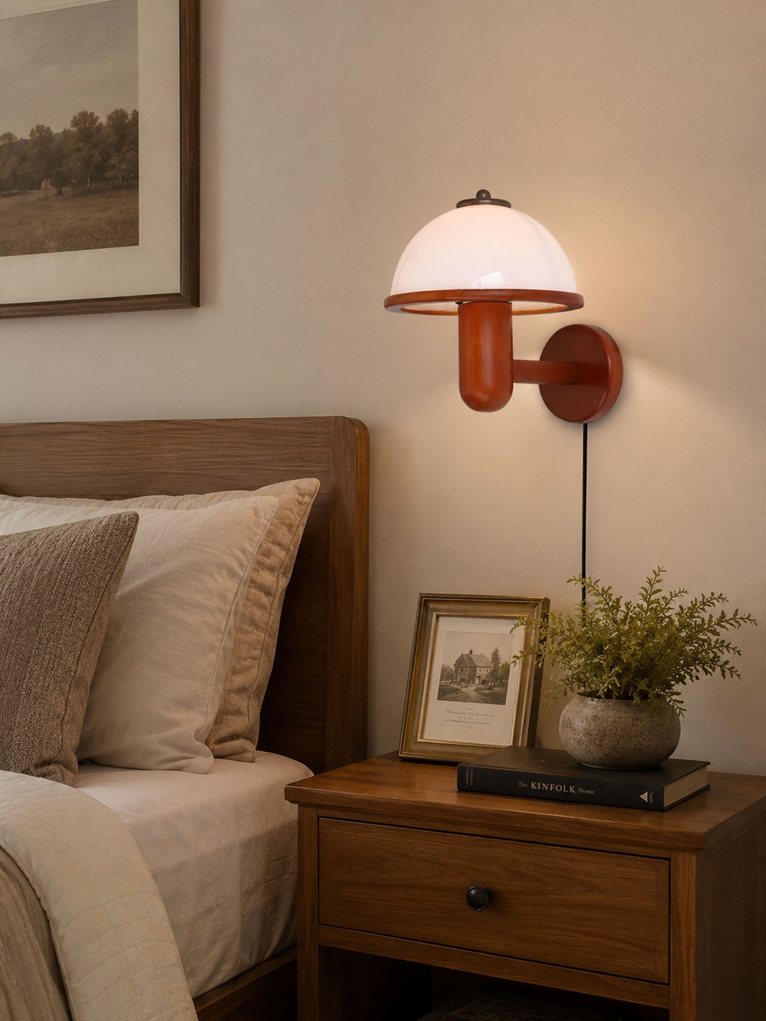 Arlyn Mushroom Wall Light
