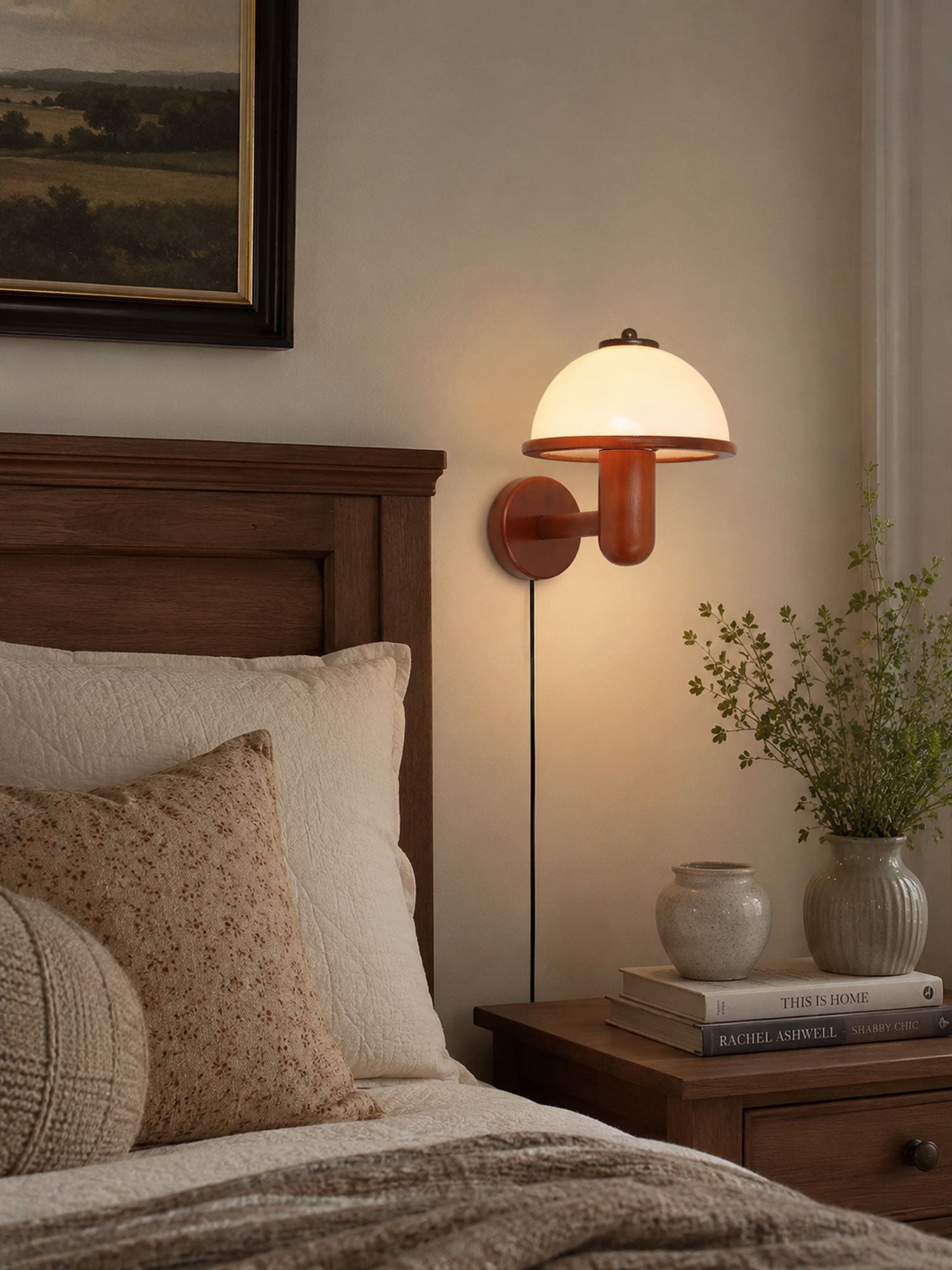 Arlyn Mushroom Wall Light