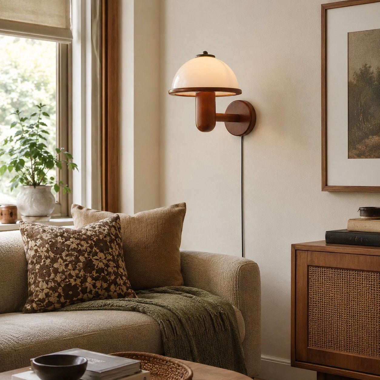 Arlyn Mushroom Wall Light