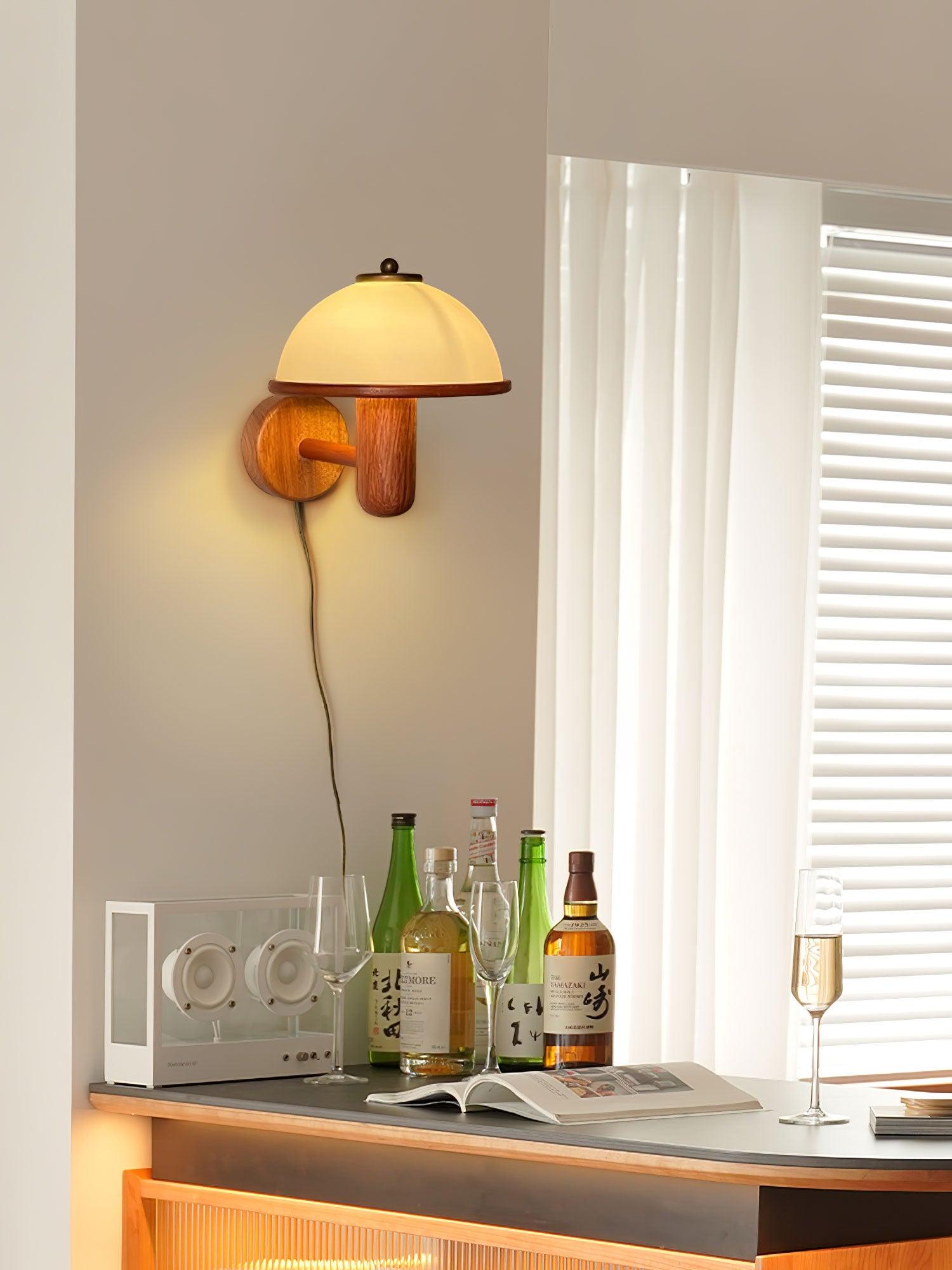 Arlyn Mushroom Wall Light