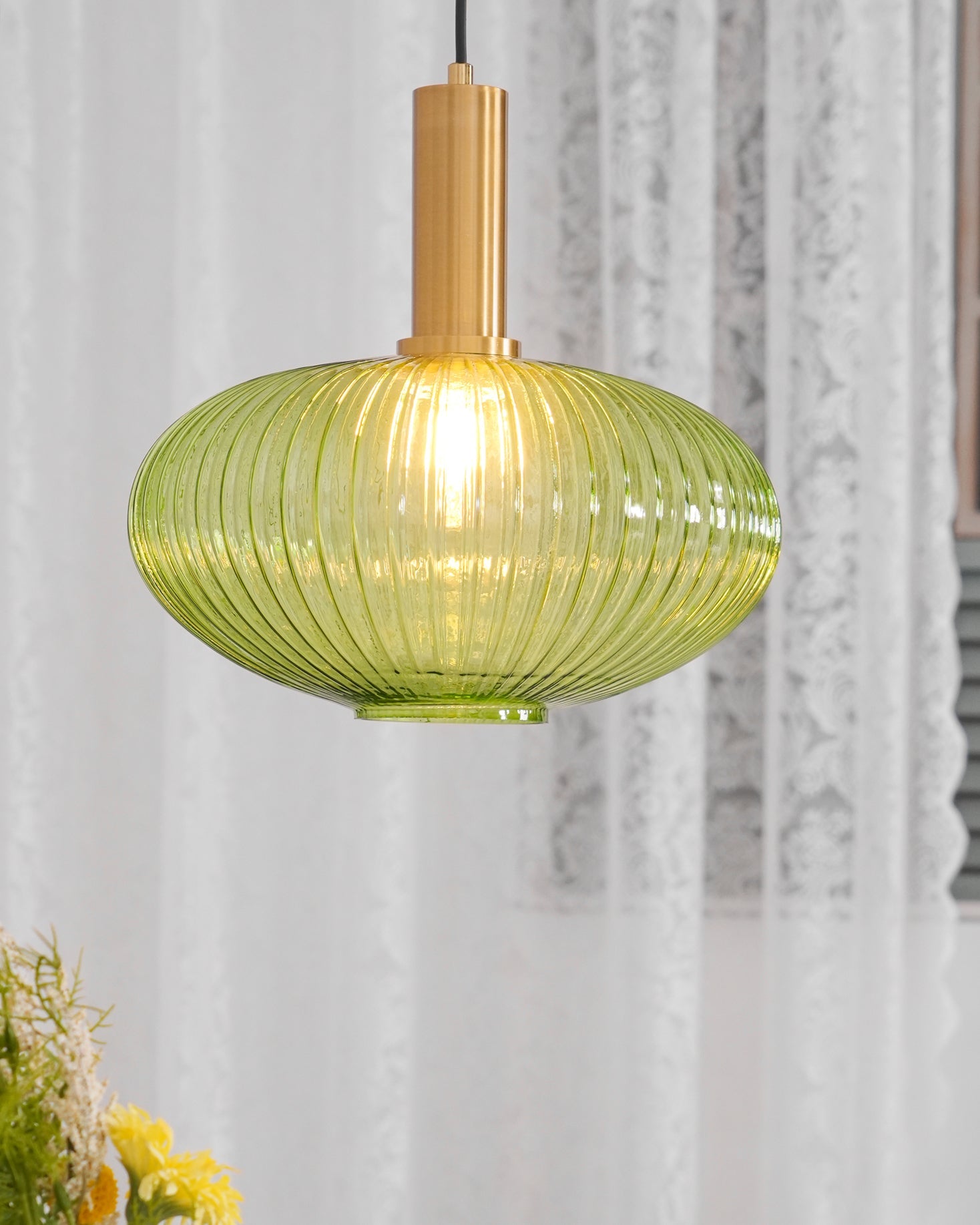 Sagemarro Ribbed Pendant Light