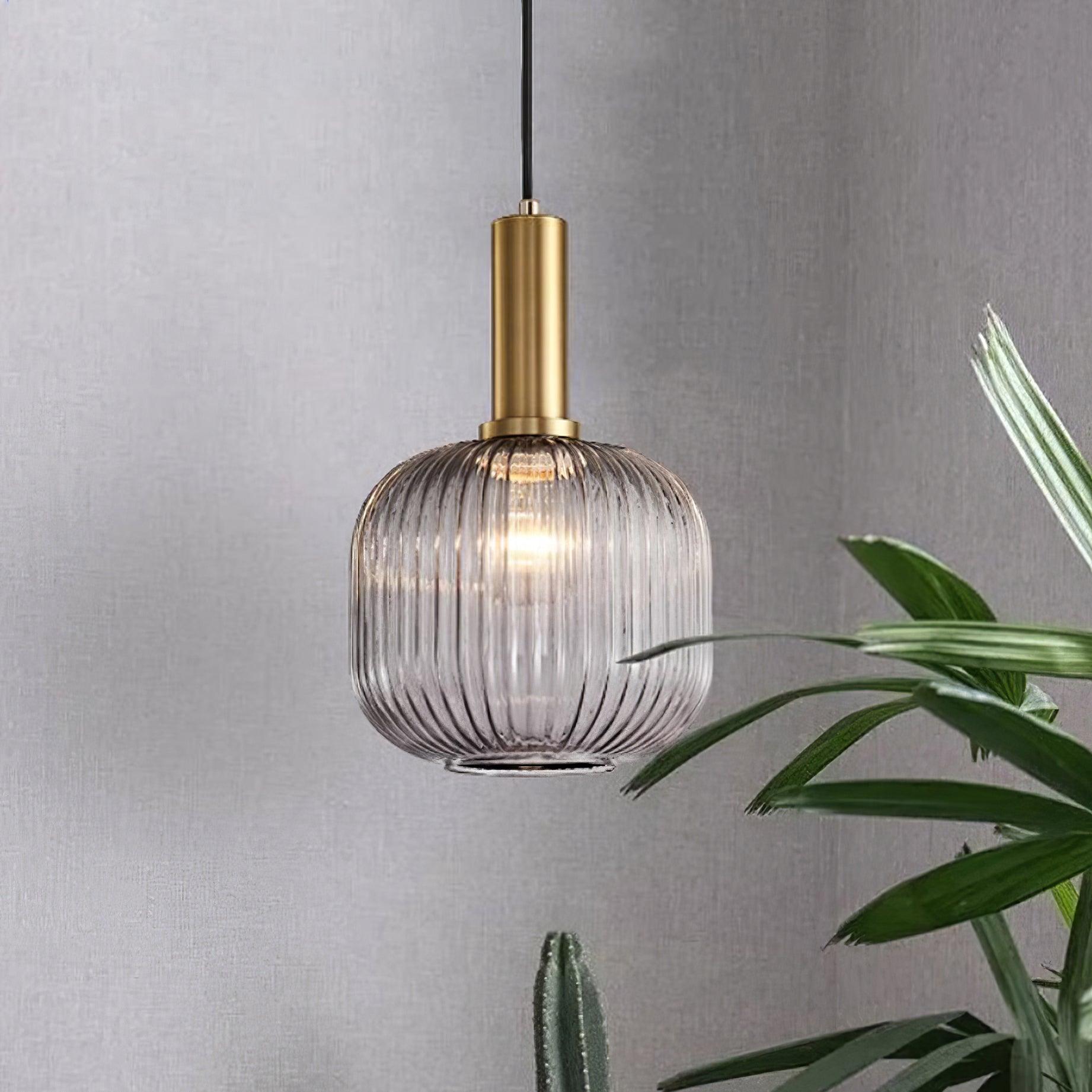 Sagemarro Ribbed Pendant Light