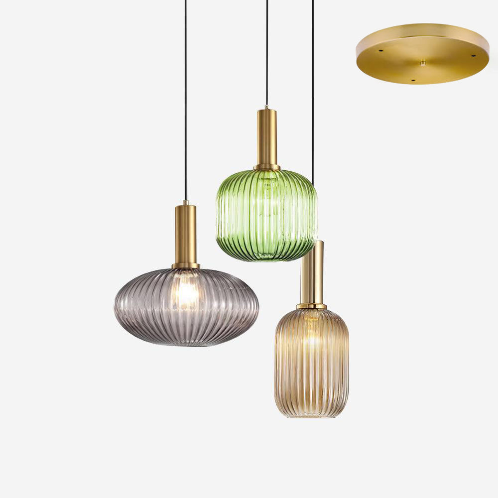Sagemarro Ribbed Pendant Light
