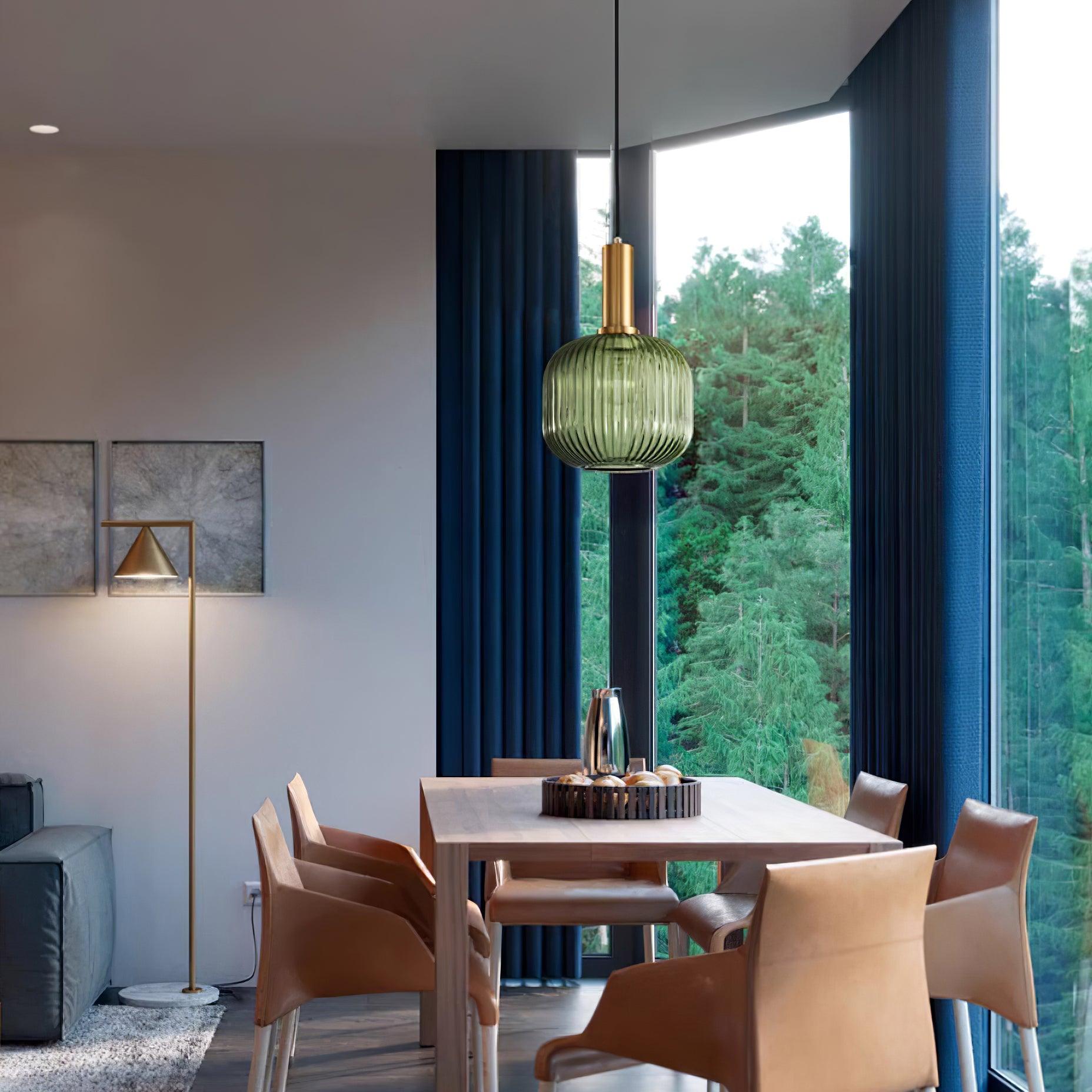 Sagemarro Ribbed Pendant Light