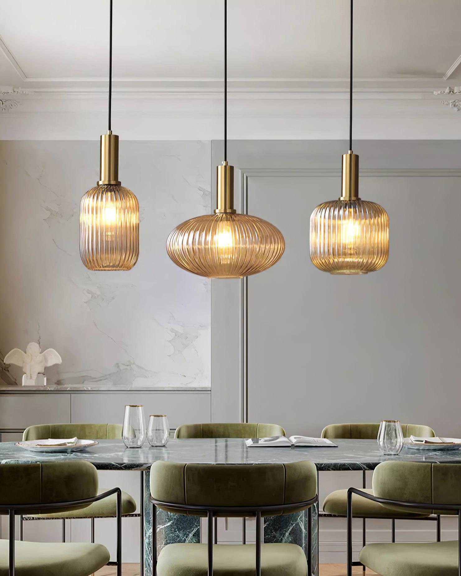 Sagemarro Ribbed Pendant Light