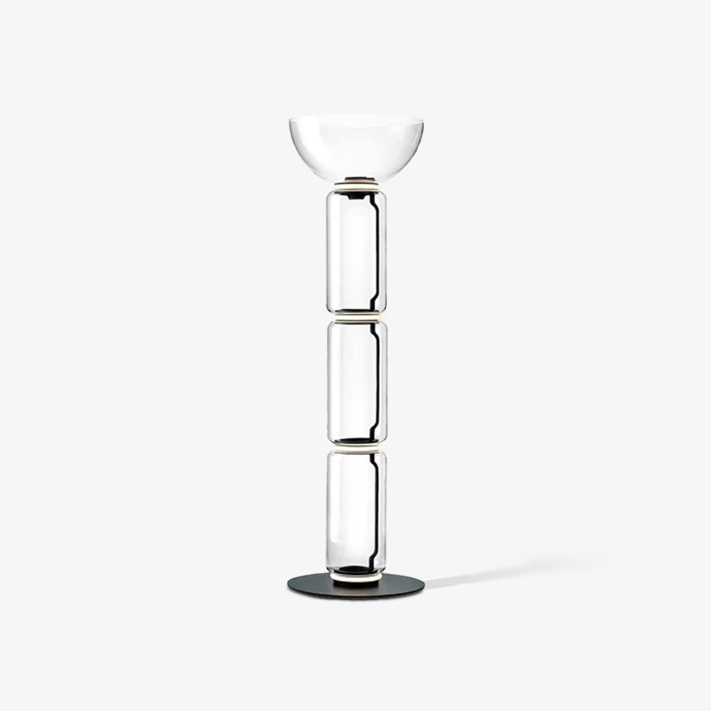 Mevvilzo Cylindrical Glass Floor Lamp