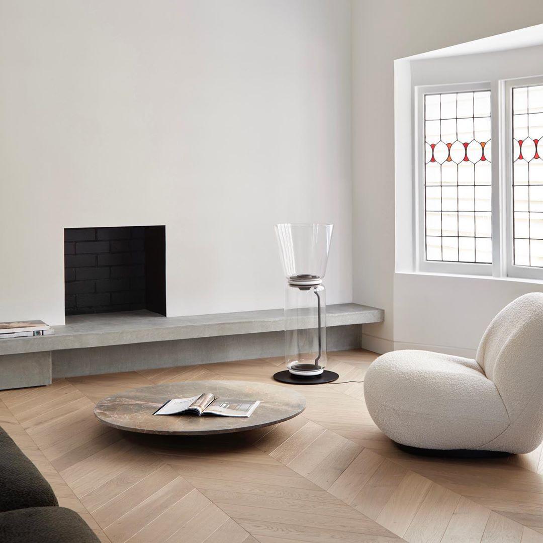 Mevvilzo Cylindrical Glass Floor Lamp